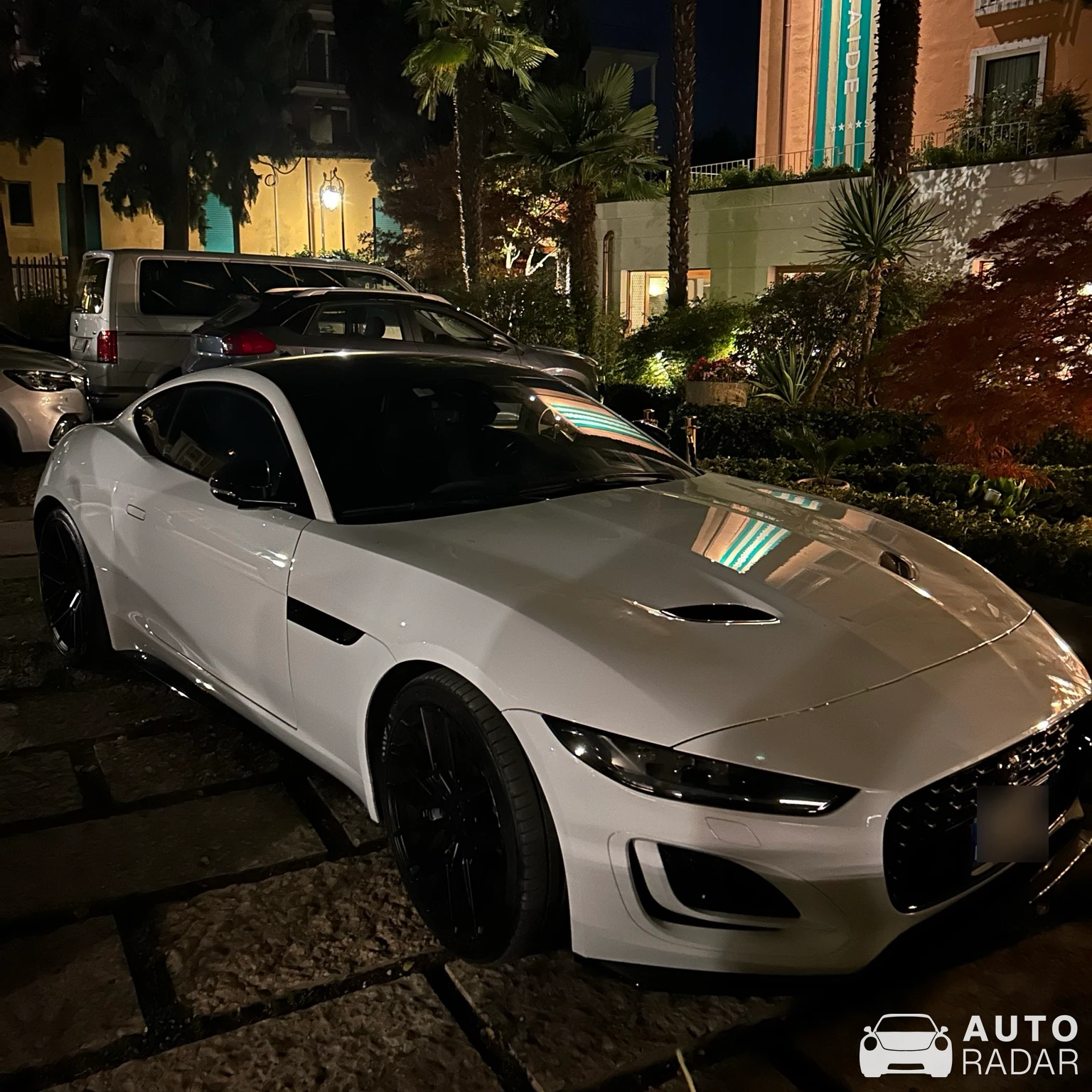 Jaguar F-Type P450 75 Coupé spotted in Garda