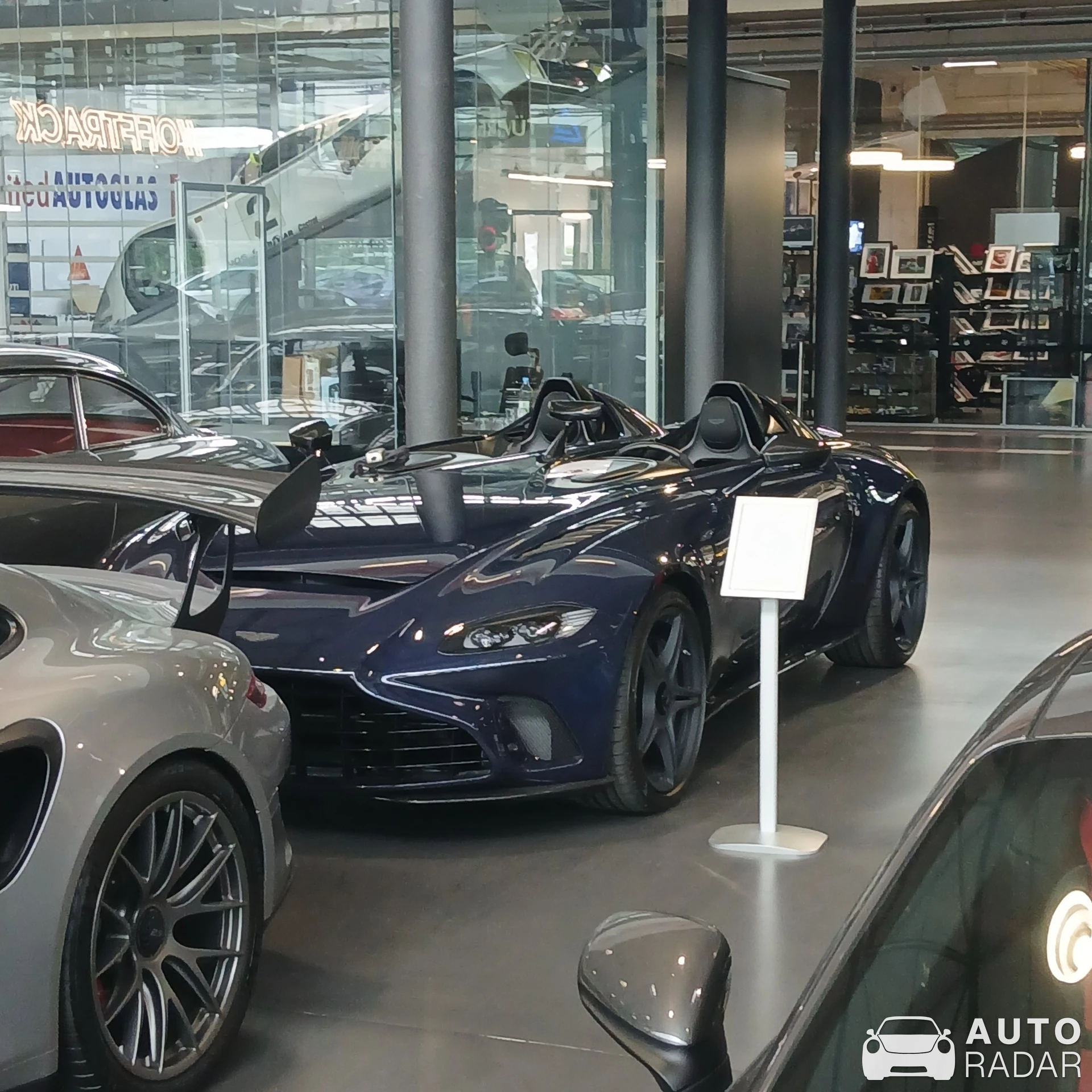 Aston Martin V12 Speedster spotted in Köln