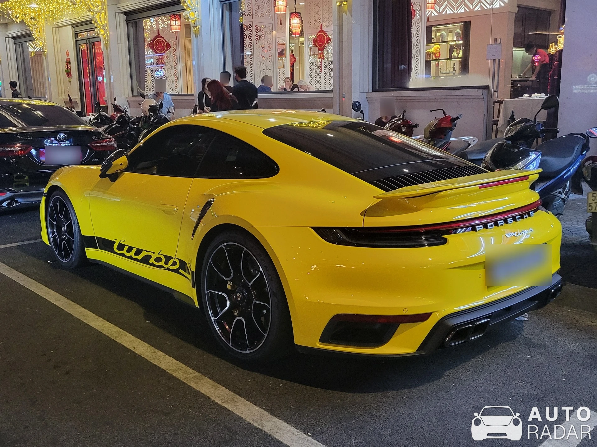 Porsche 992 Turbo S MkI spotted in Quận 1, Vietnam