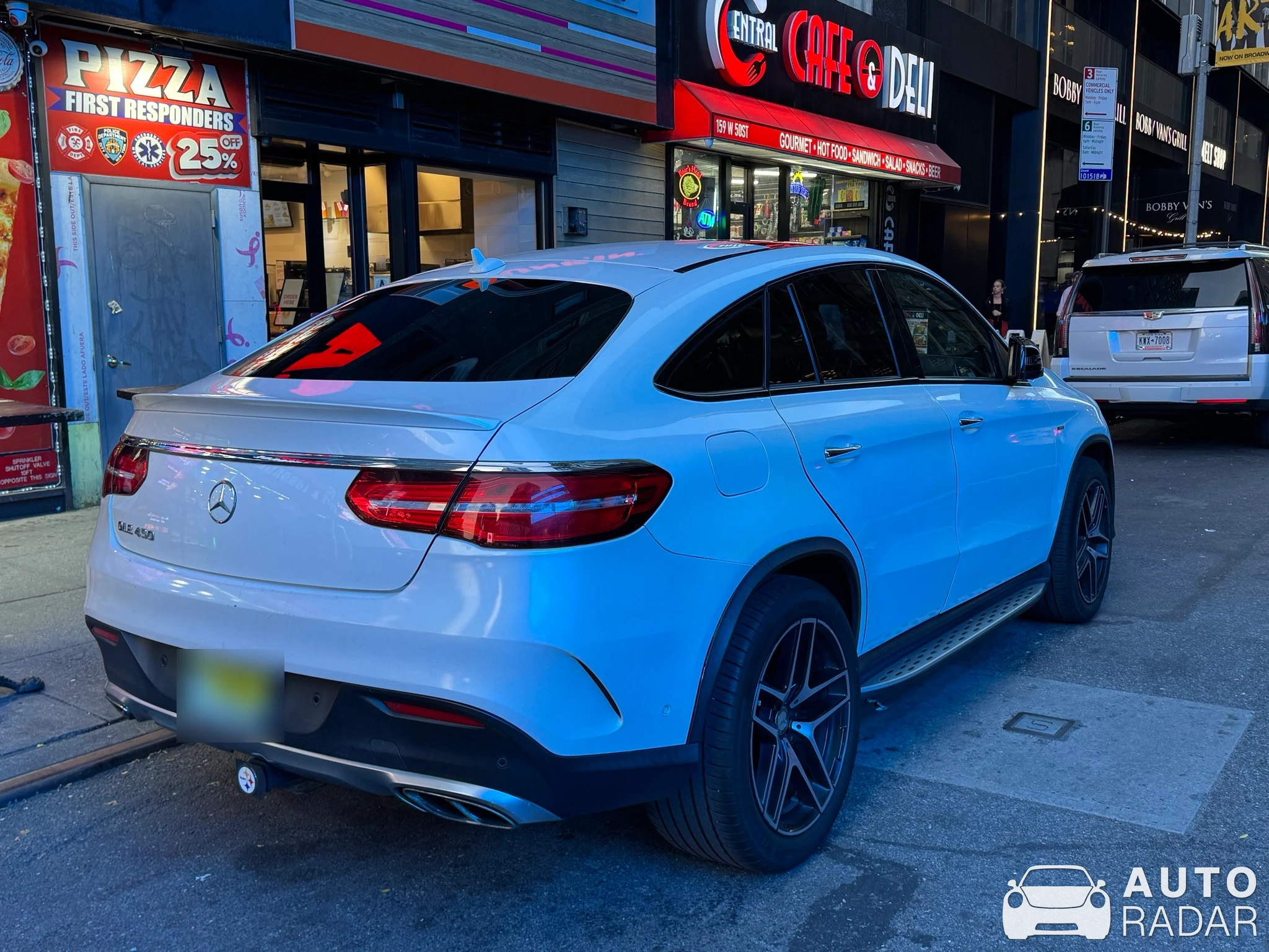 Mercedes-Benz GLE Coupé C292 spotted in New York