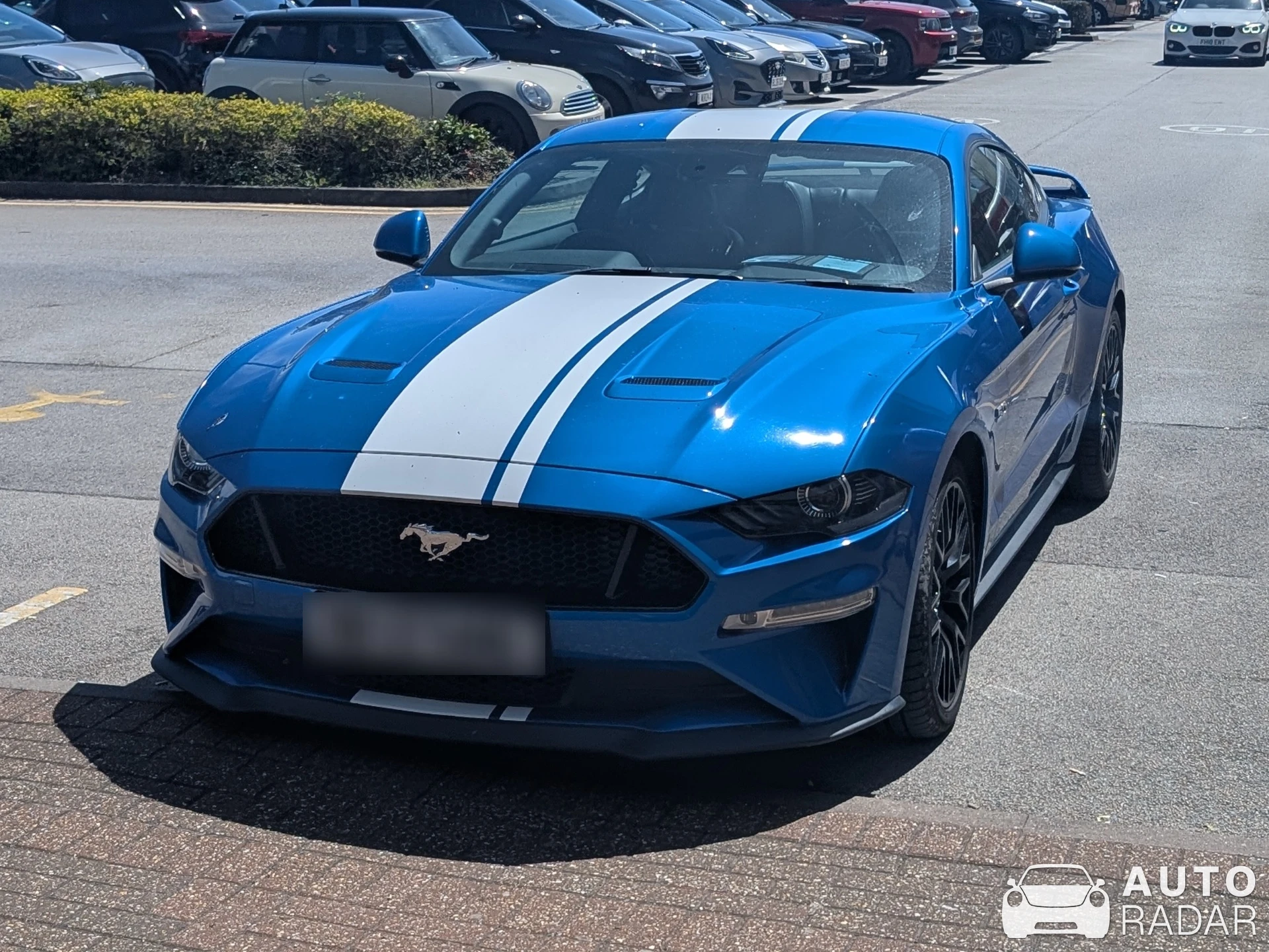 Ford Mustang GT S550 spotted in Tamworth