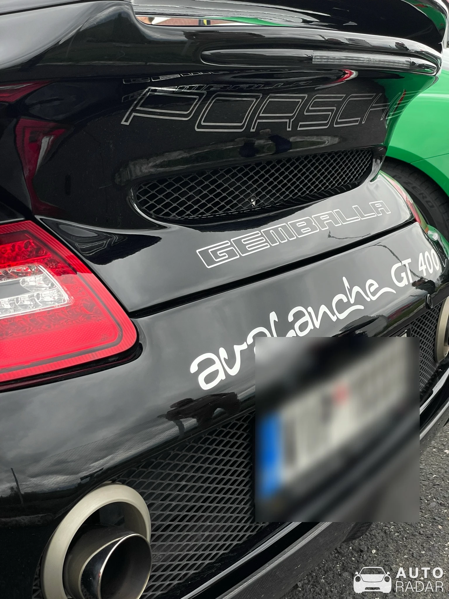 Porsche 997 Carrera S Gemballa Avalanche GT 400 spotted in Most