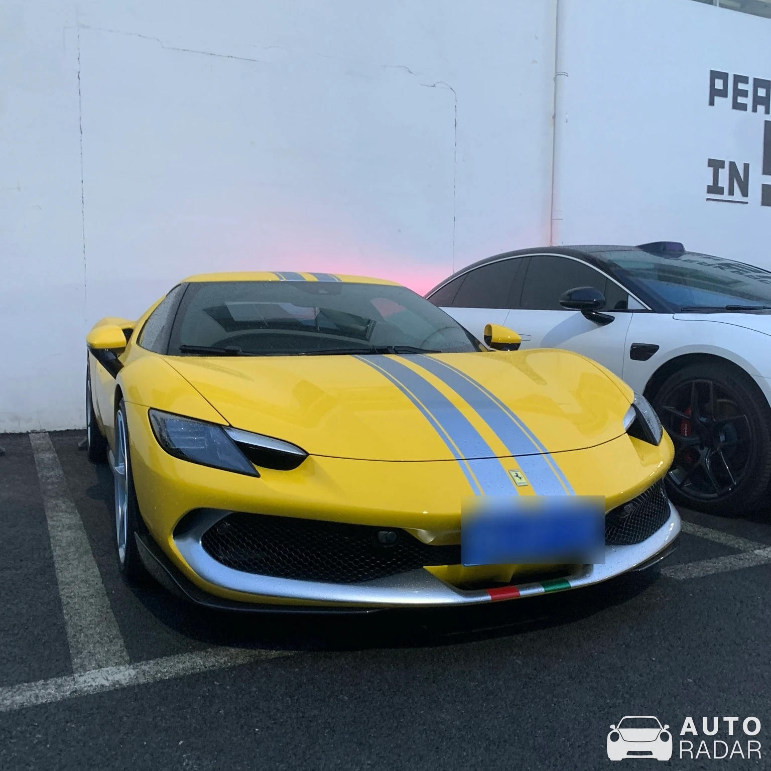 Ferrari 296 GTB Assetto Fiorano spotted in Song Jiang Qu, China