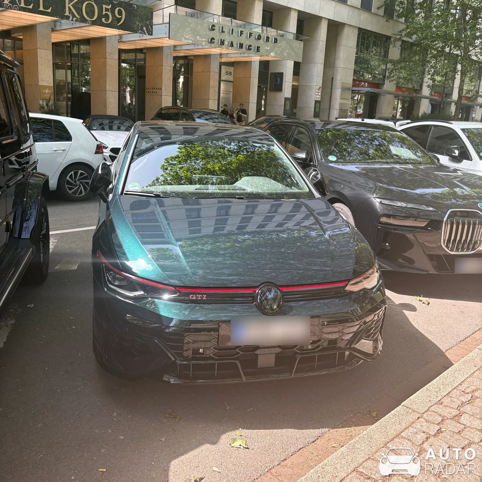 Volkswagen Golf GTI Edition 50 spotted in Düsseldorf