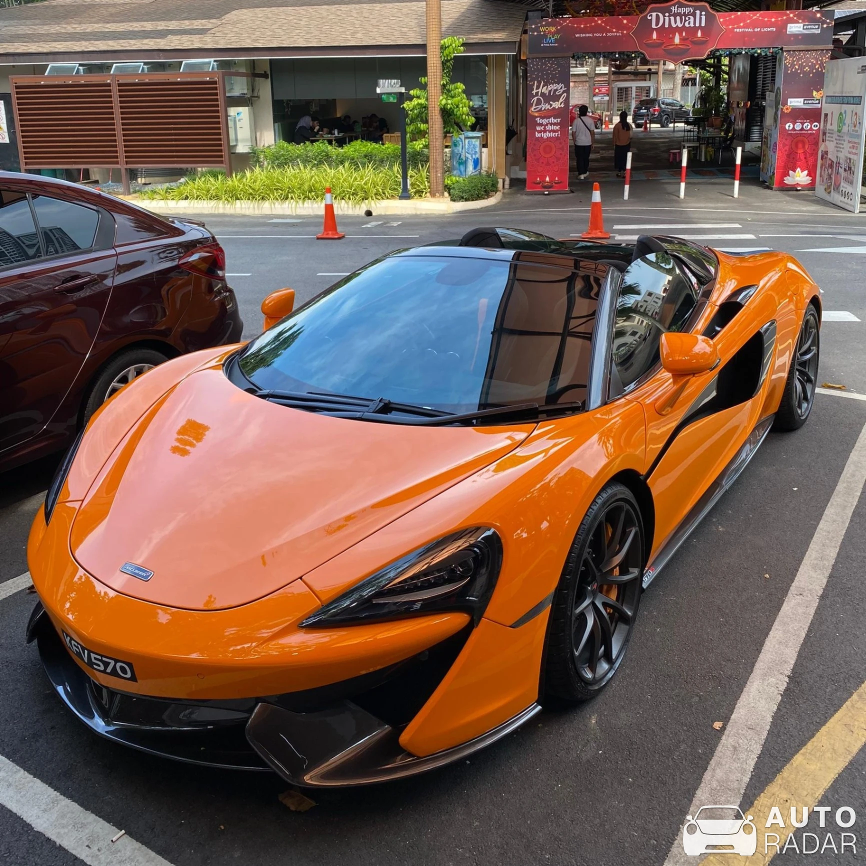 McLaren 570S spotted in Cyberjaya, Malaysia