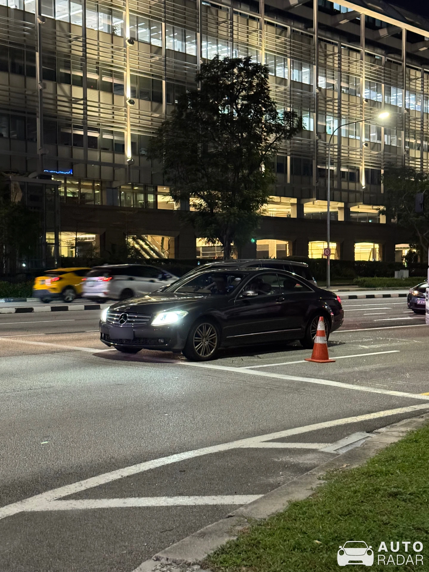 Mercedes-Benz CL spotted in Singapore