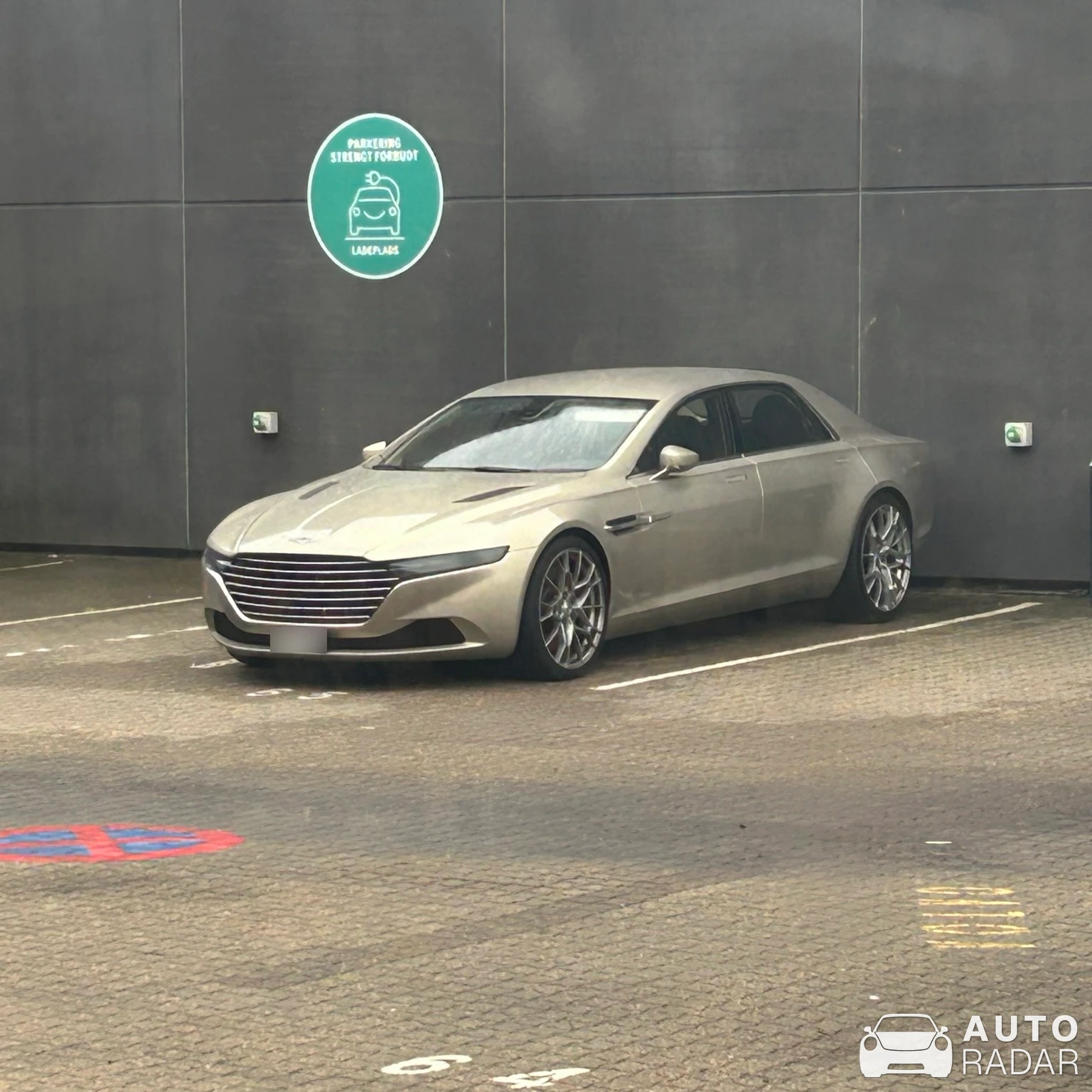 Aston Martin Lagonda Taraf spotted in Kolding