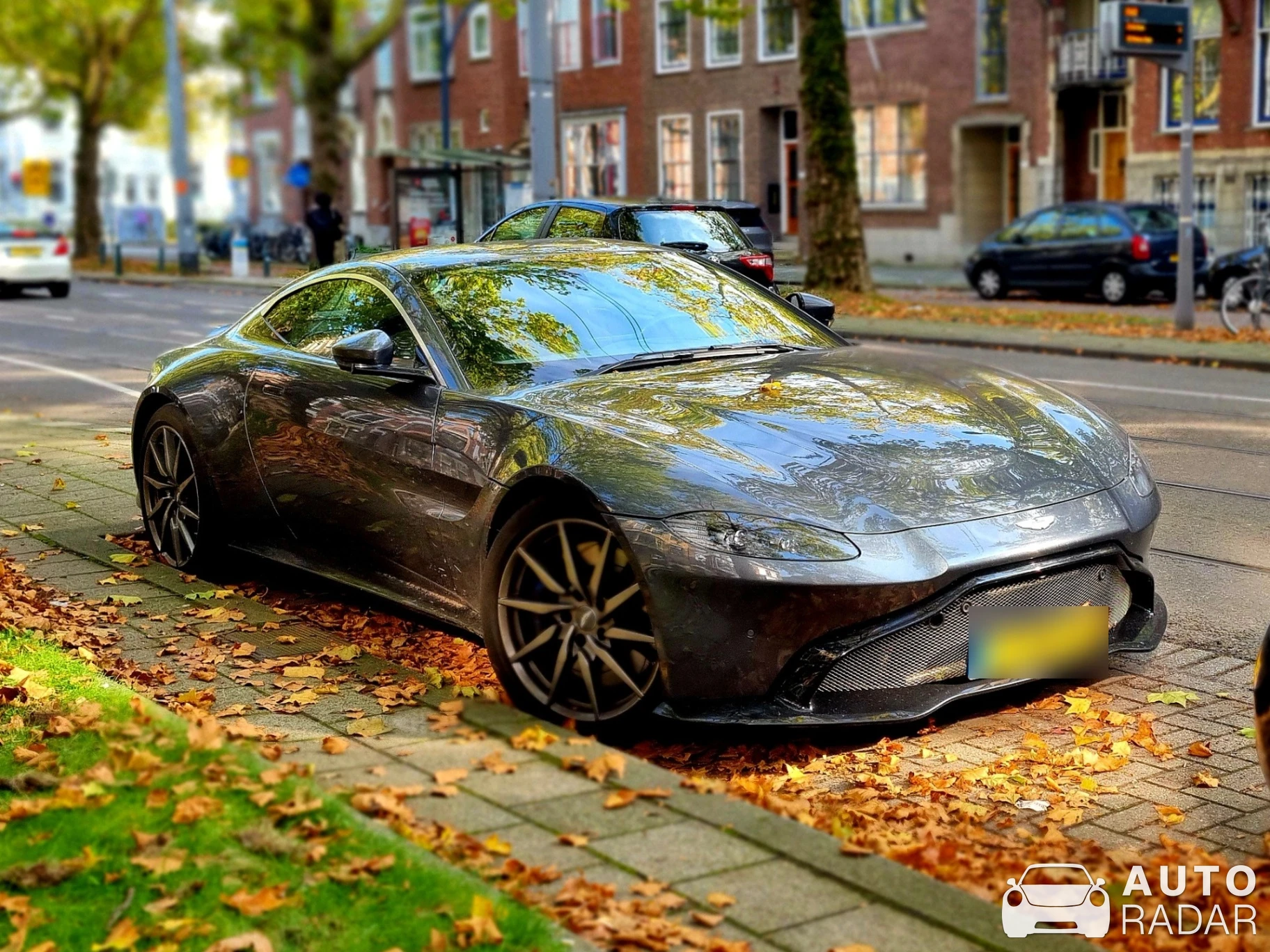 Aston Martin V8 Vantage 2018 spotted in Rotterdam, Netherlands