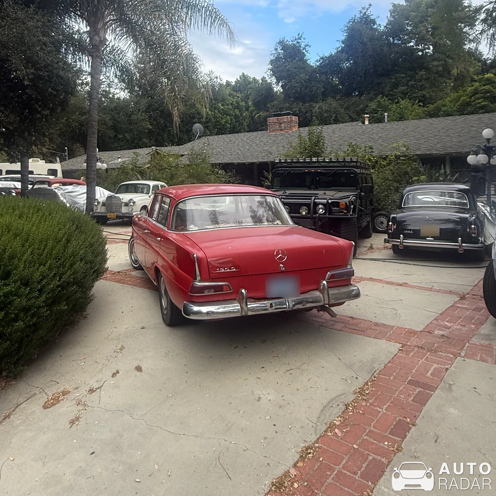 Mercedes-Benz W110 spotted in Los Angeles