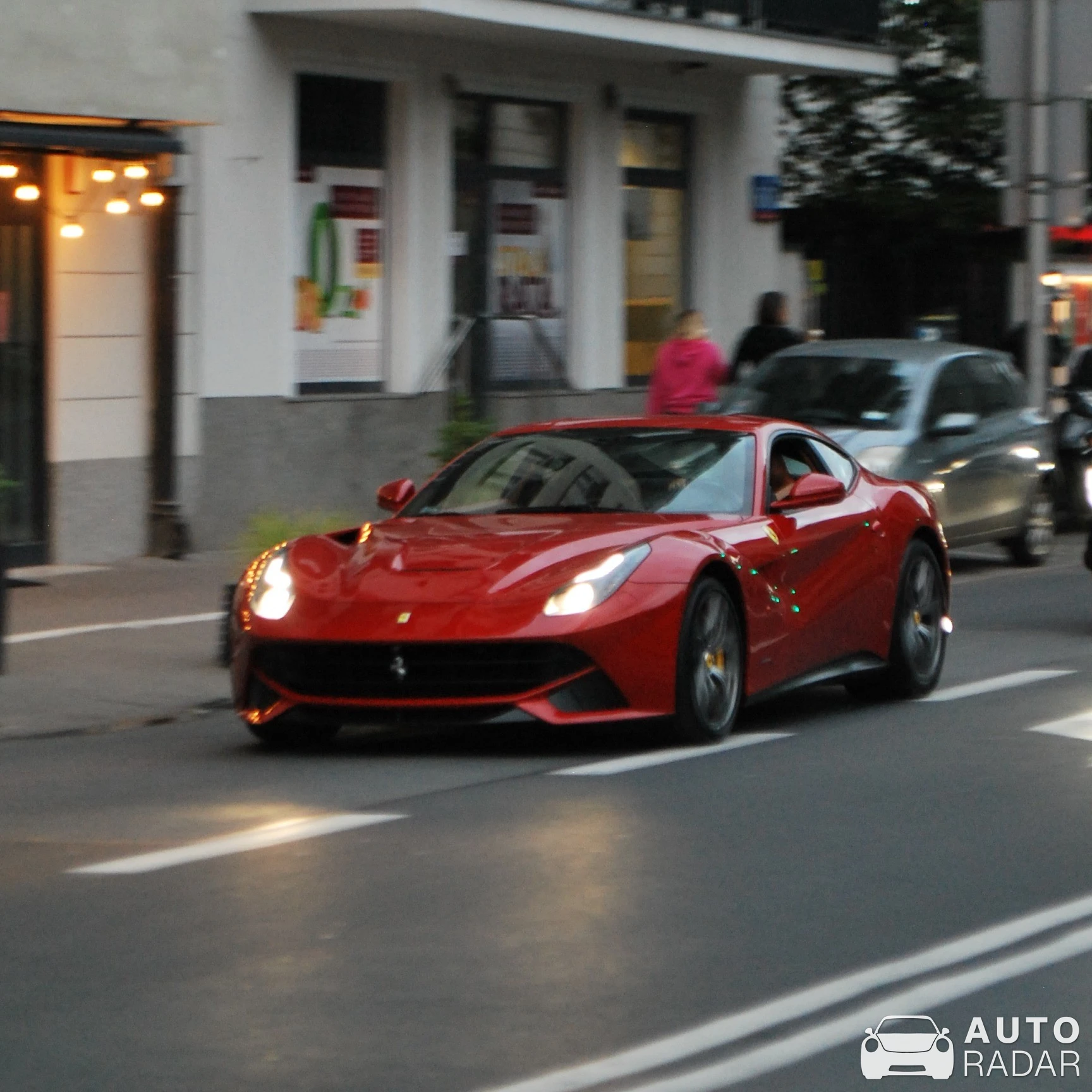 Ferrari F12berlinetta spotted in Warszawa, Poland