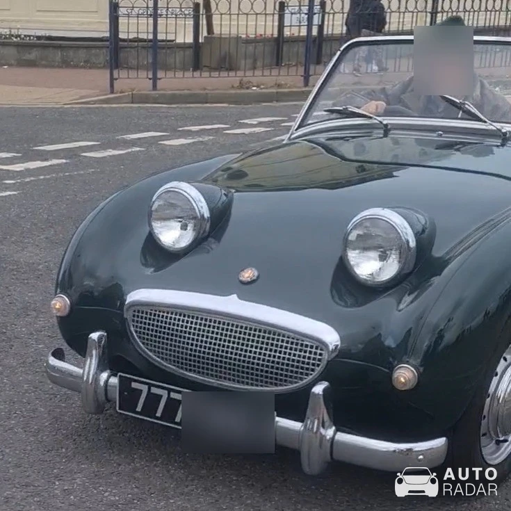 Austin-Healey Sprite Mark I spotted in Conwy Principal Area, United Kingdom