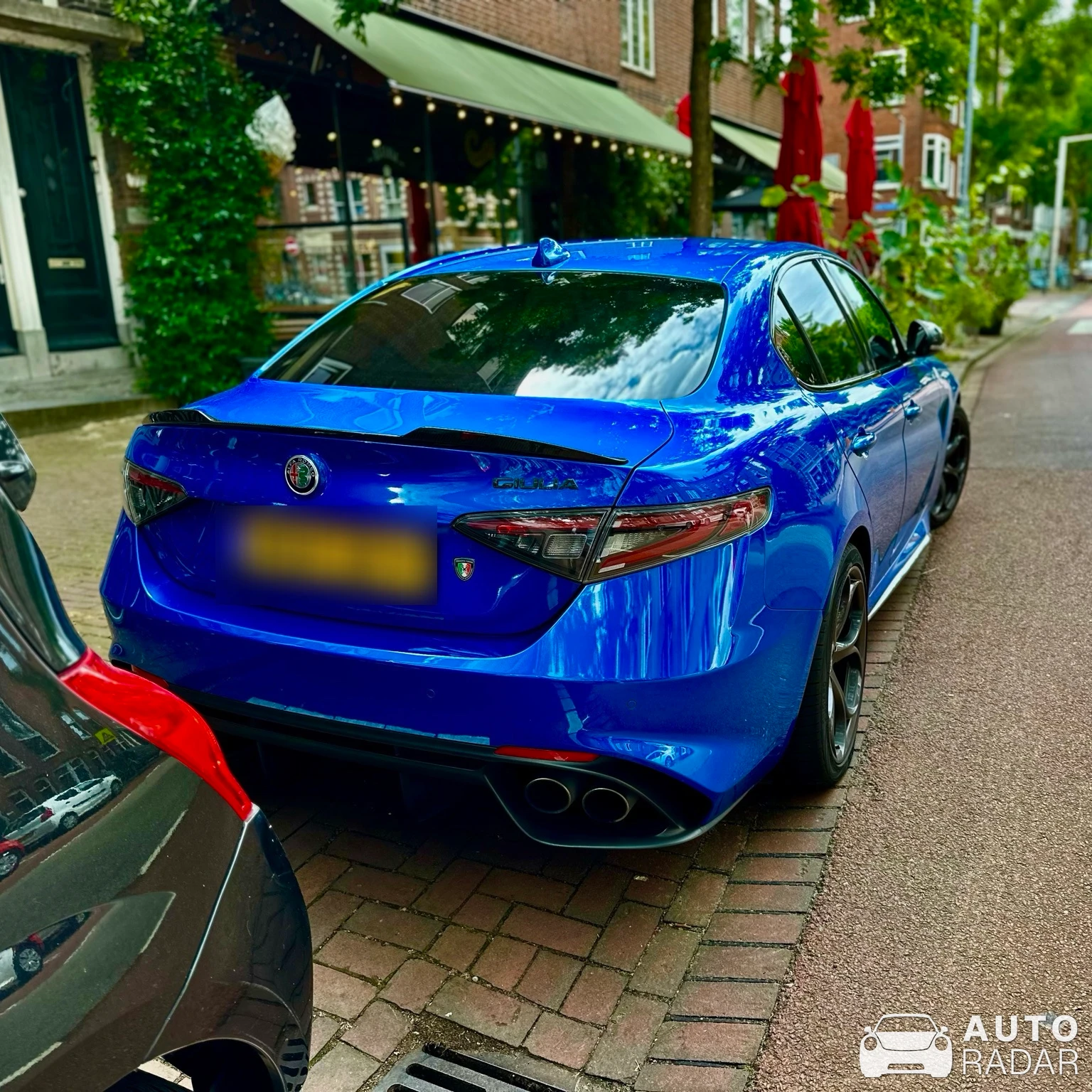 Alfa Romeo Giulia Quadrifoglio 2023 spotted in Rotterdam