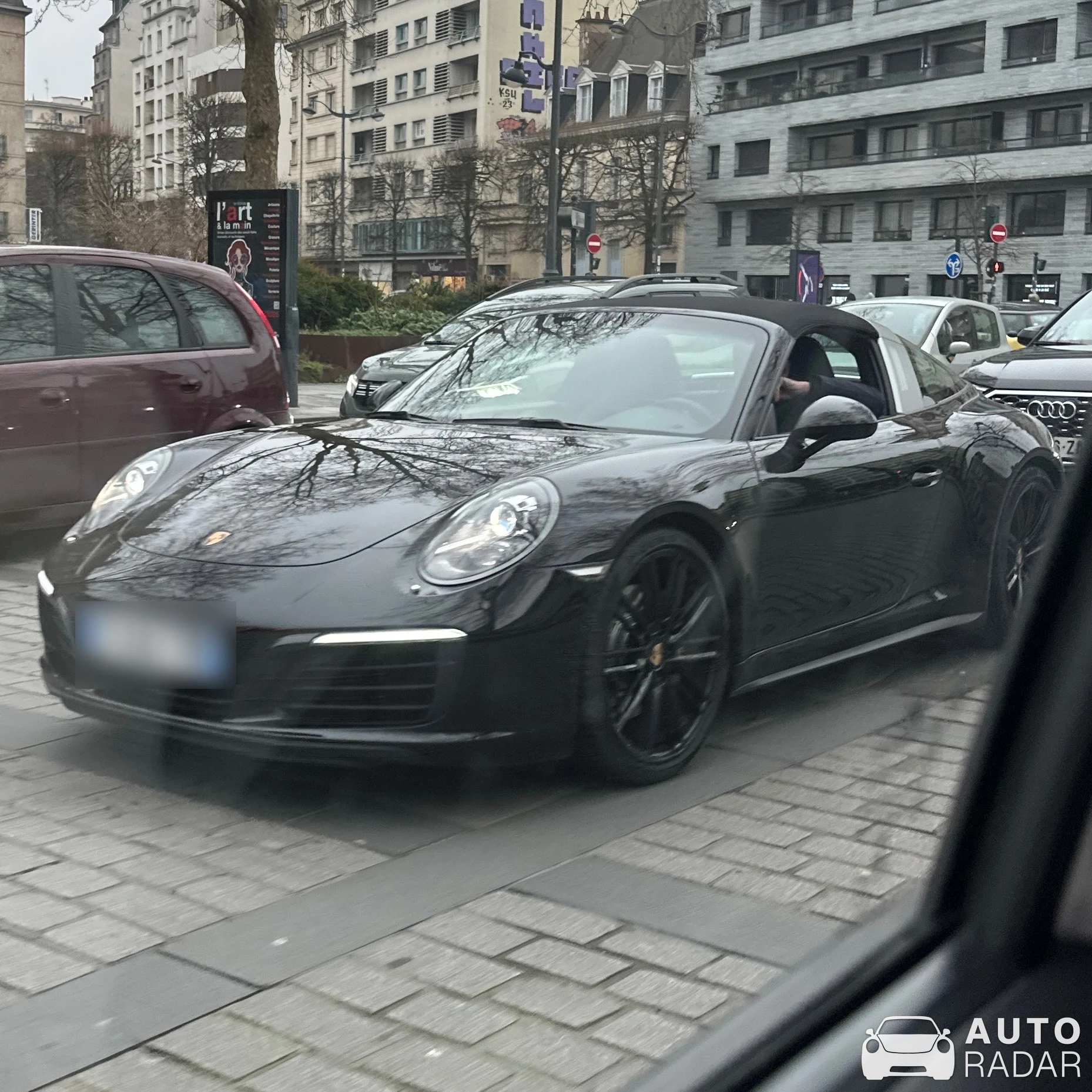Porsche 991 Targa 4S MkII spotted in Rennes, France
