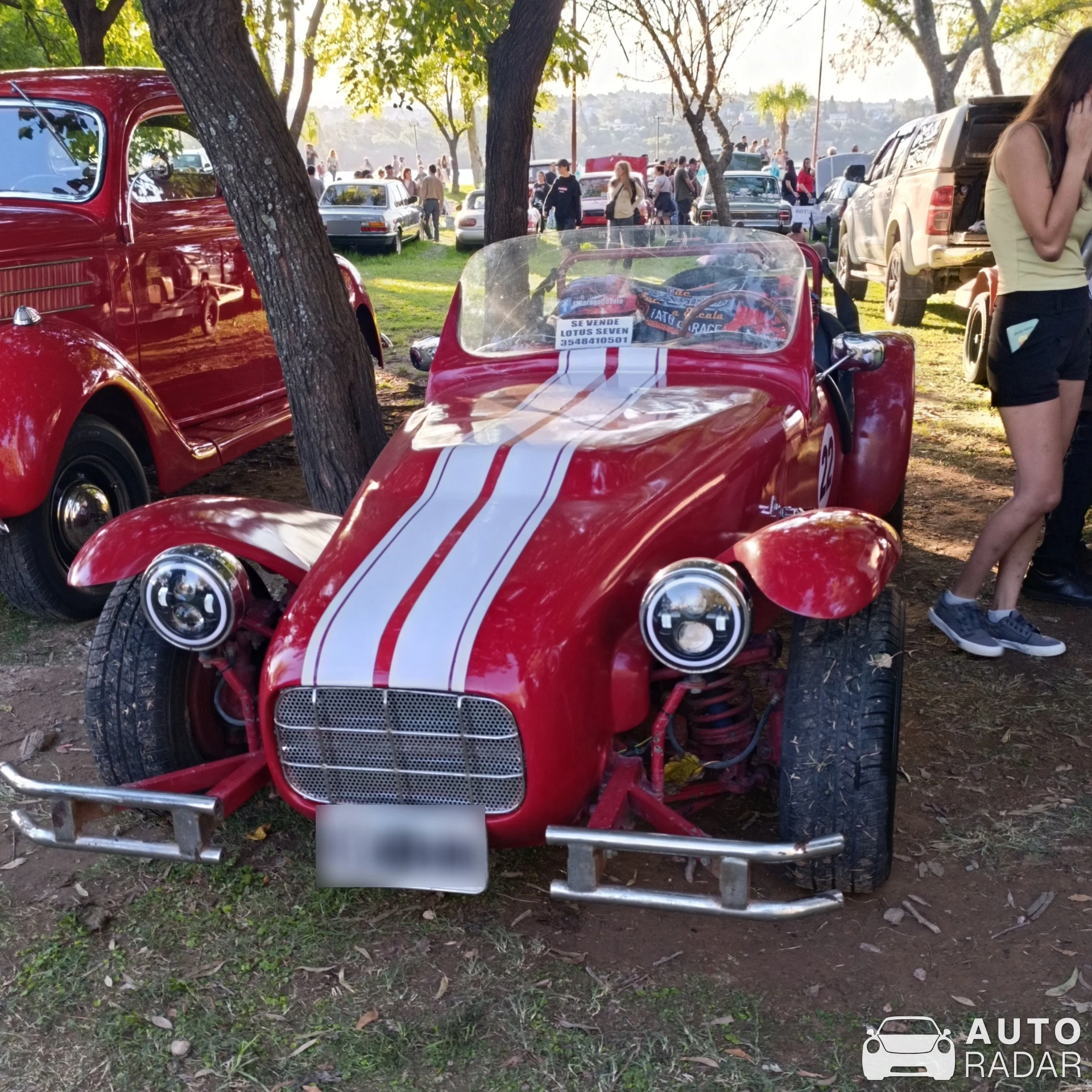 Lotus Seven Replica spotted in Villa Carlos Paz