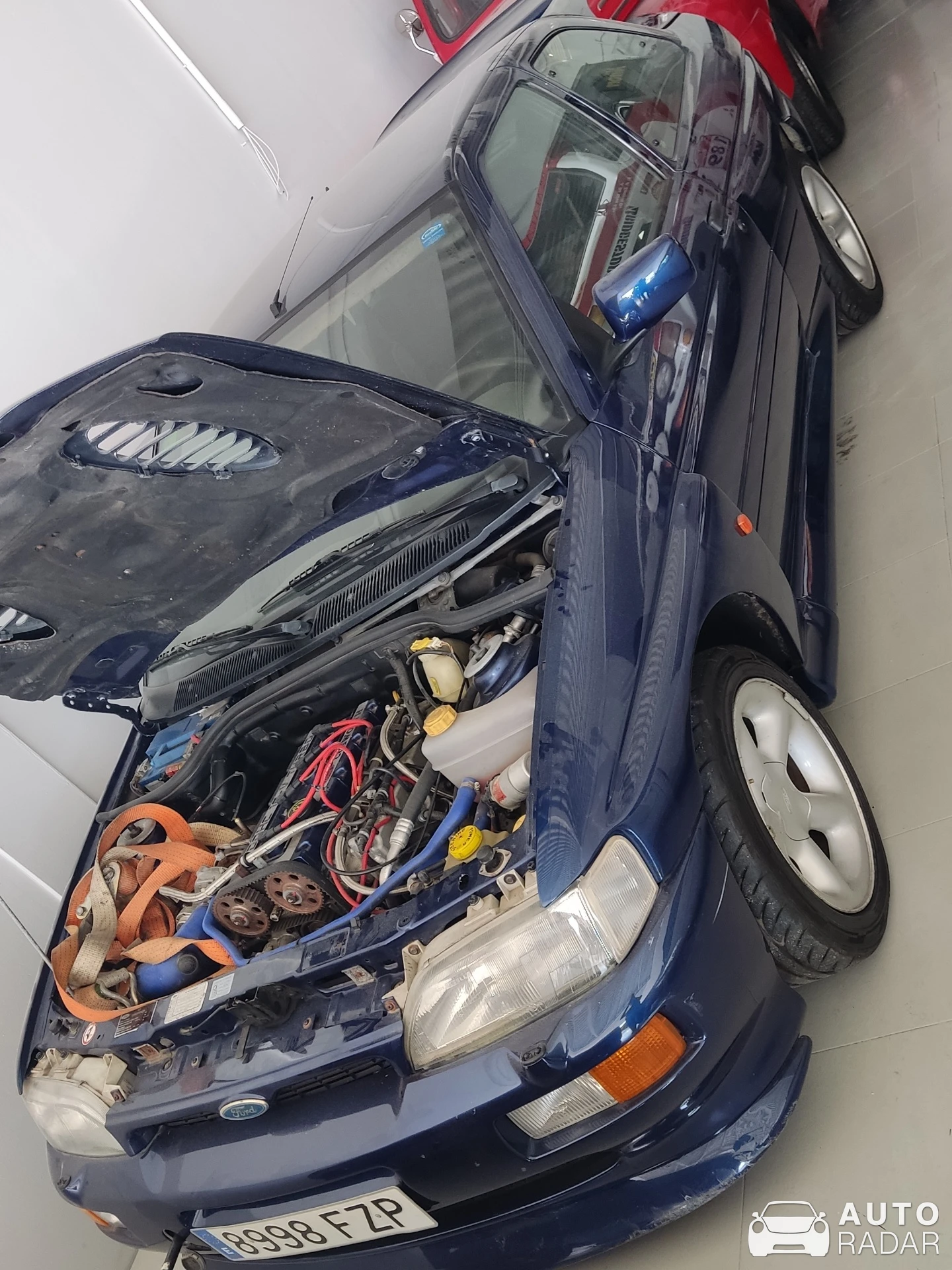 Ford Escort RS Cosworth spotted in Arbúcies