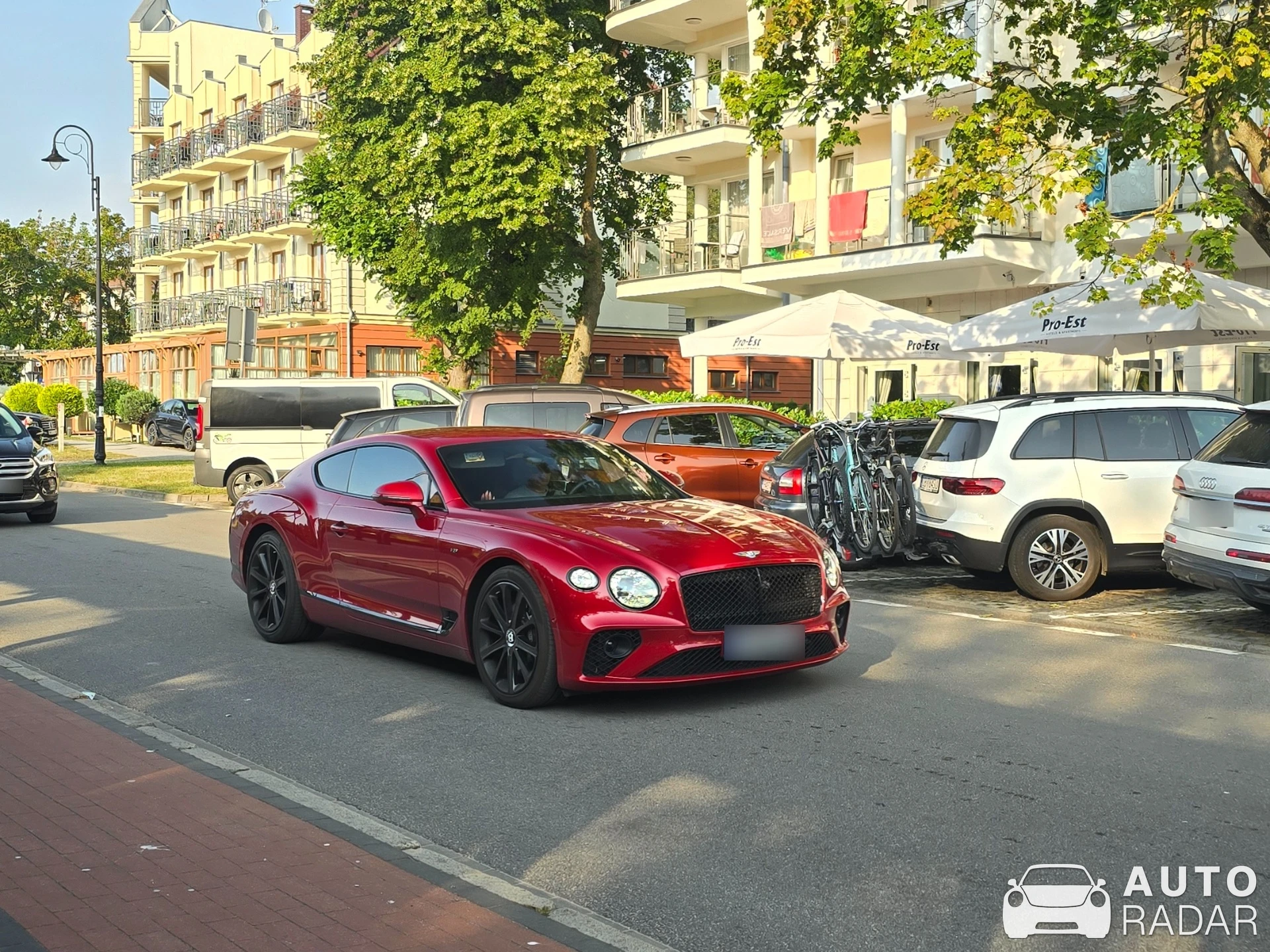 Bentley Continental GT spotted in Świnoujście