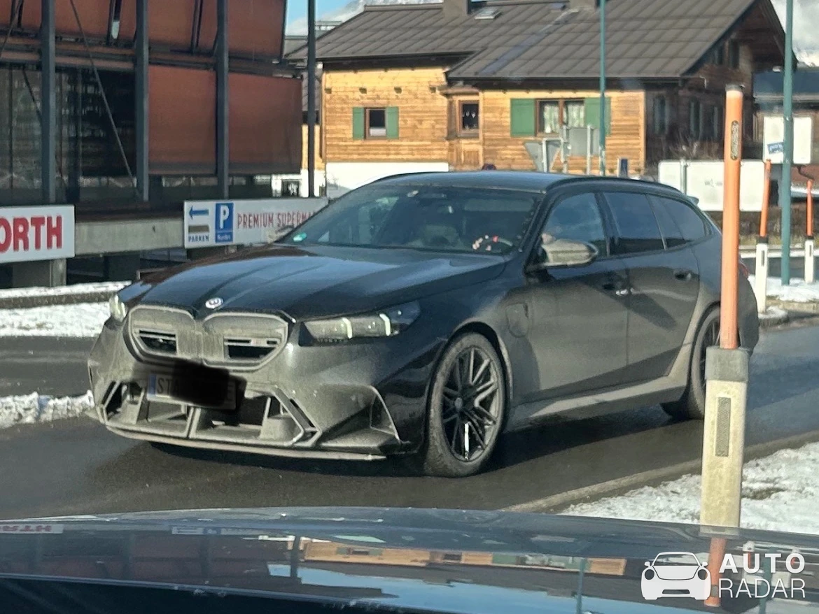 BMW M5 G90 spotted in Kitzbühel, Austria