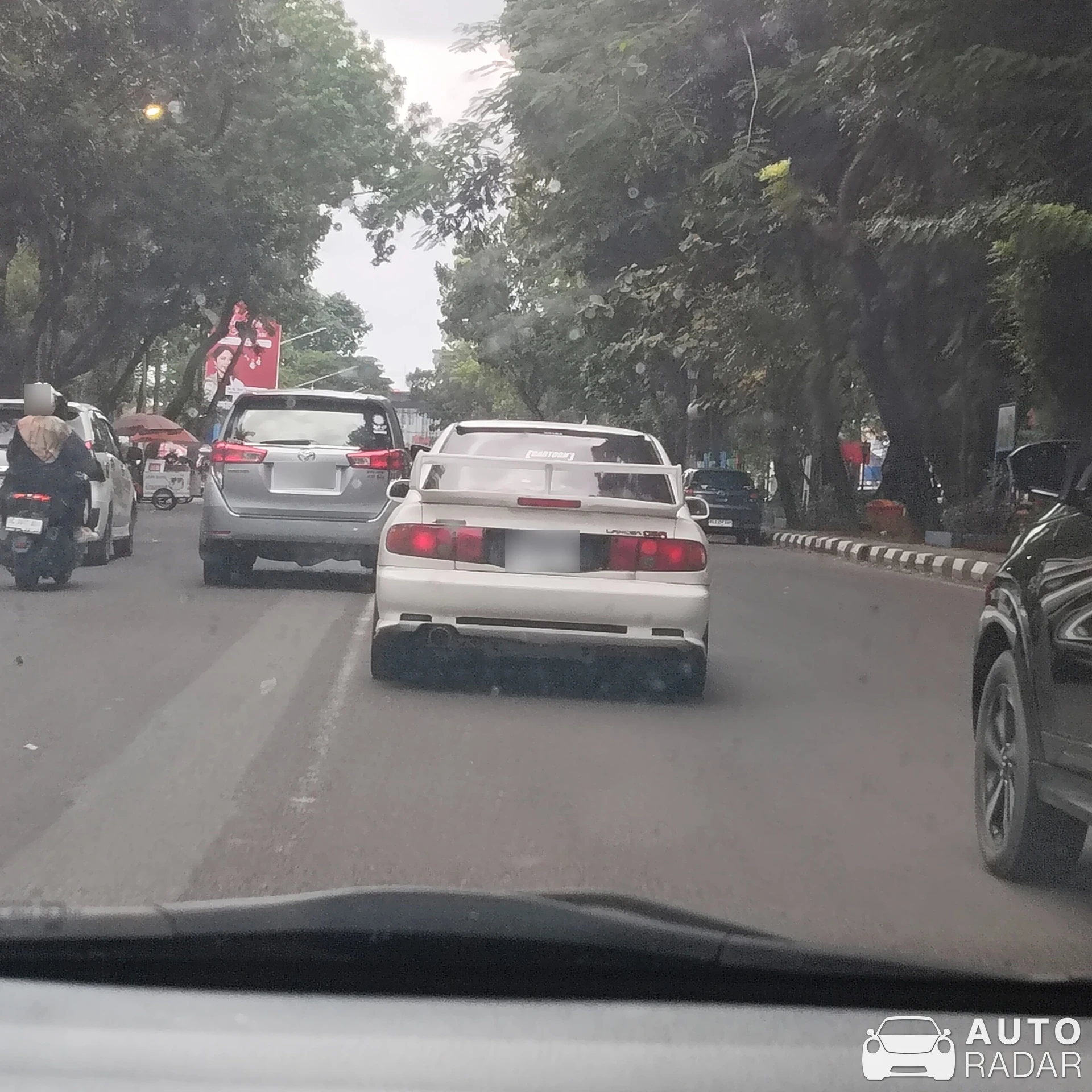 Mitsubishi Lancer Evolution VIII GSR spotted in Palembang