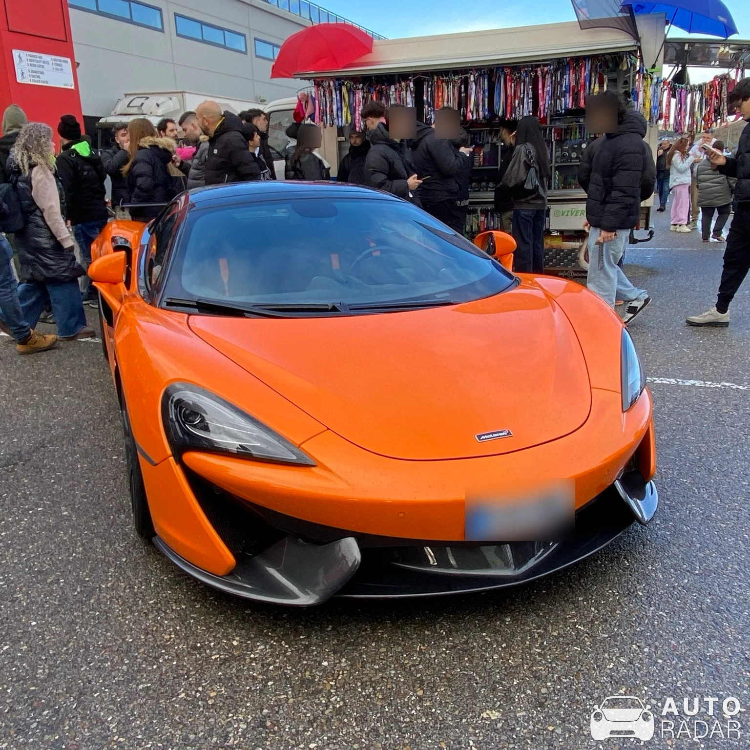 McLaren 570S spotted in Los Arcos, España