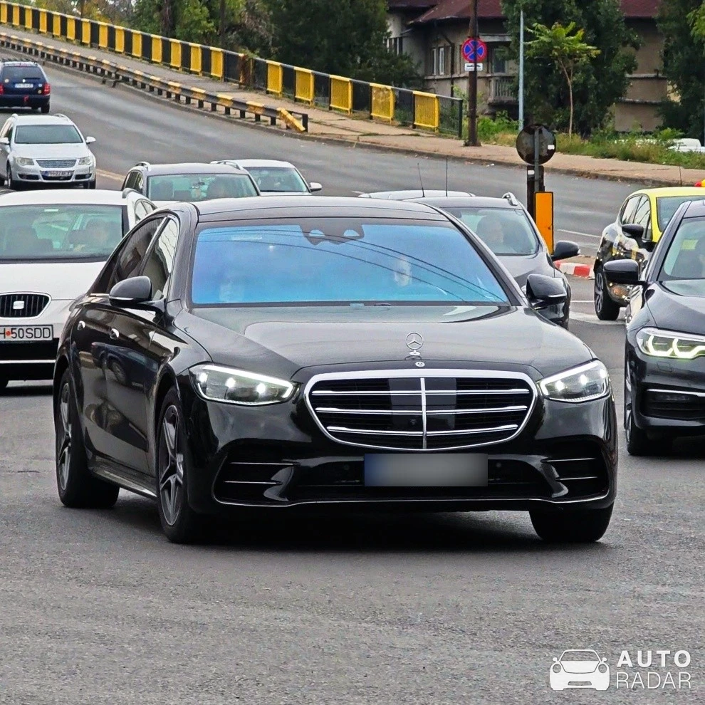 Mercedes-Benz S 500 W223 spotted in Ploiești