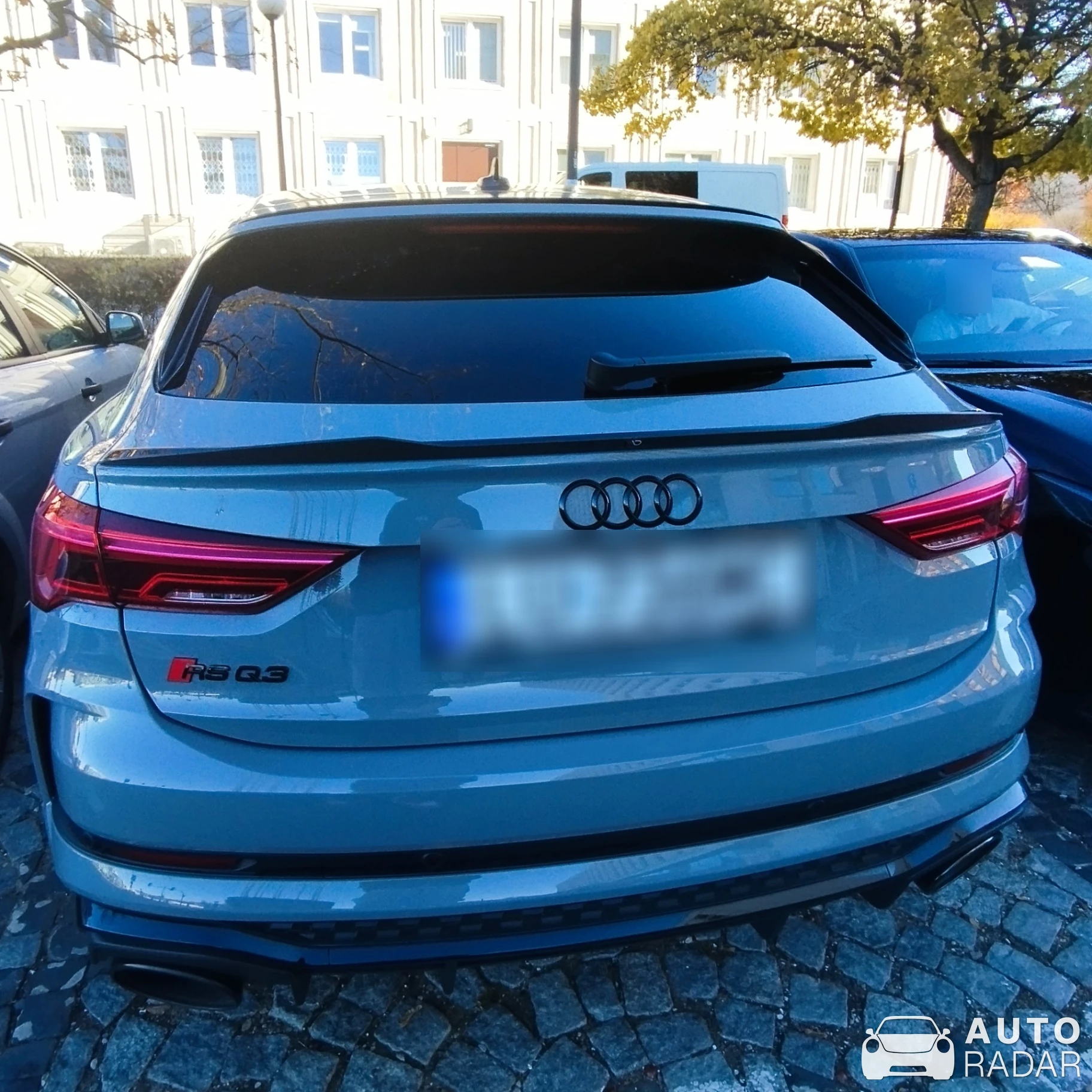 Audi RS Q3 spotted in Warszawa, Poland