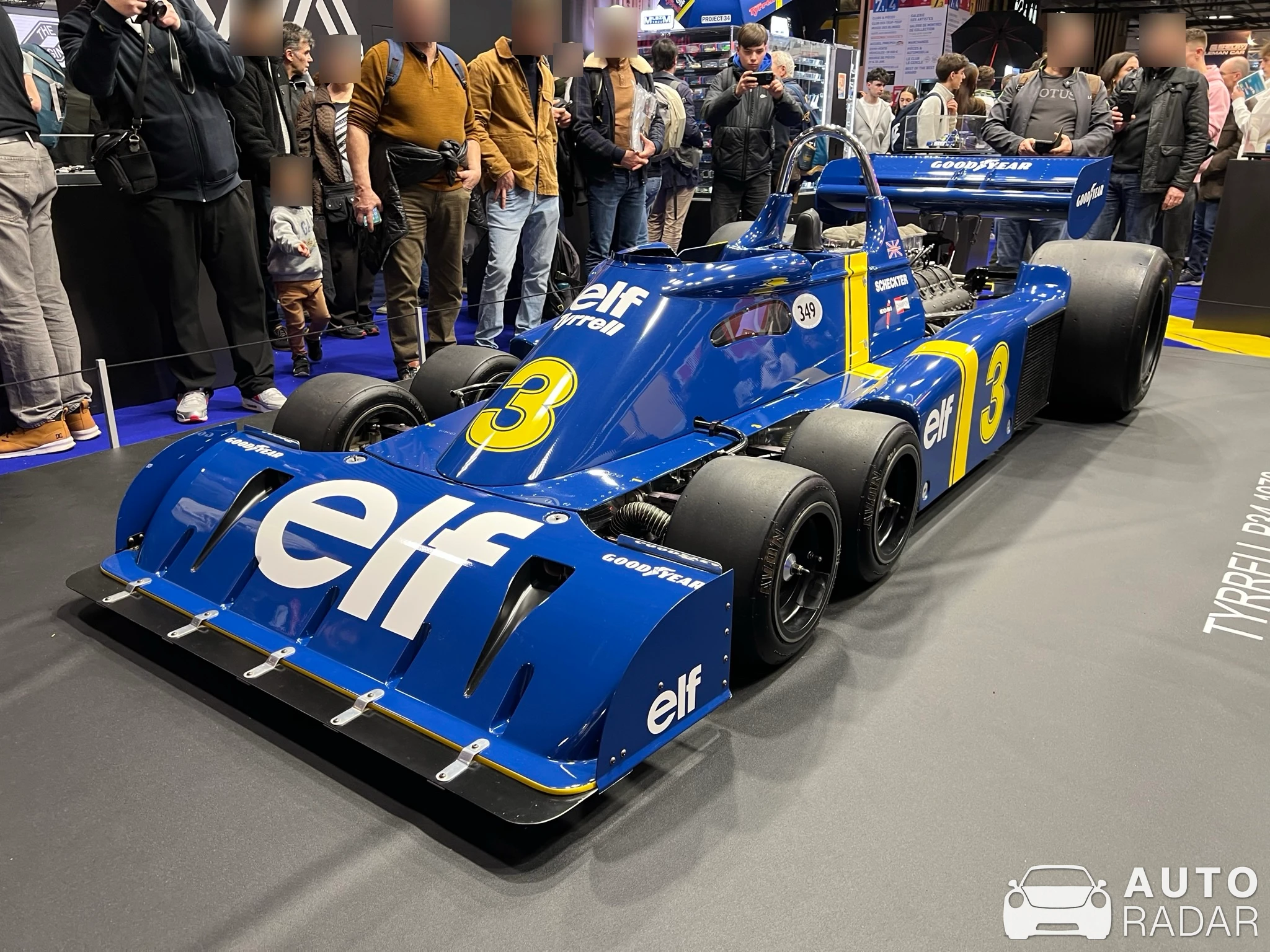 Tyrrell P34 spotted in Paris