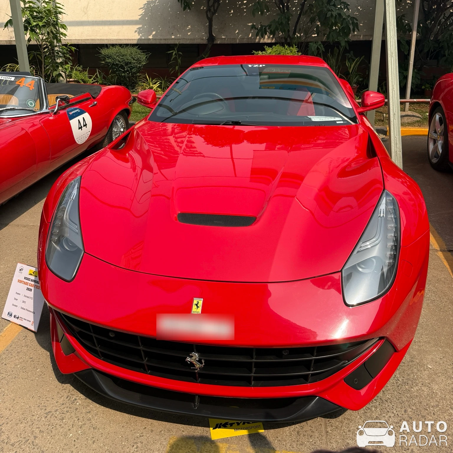 Ferrari F12berlinetta spotted in Mumbai, India