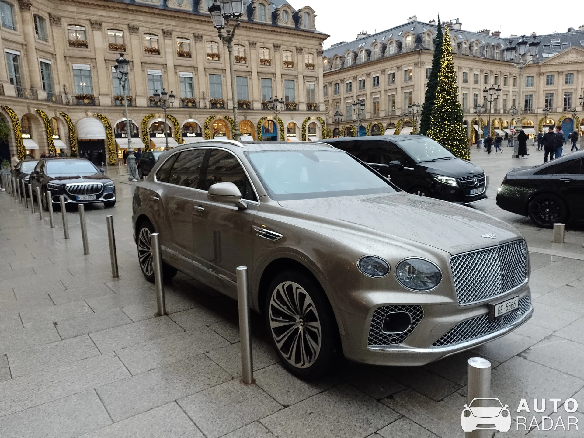 Bentley Bentayga spotted in Paris, France