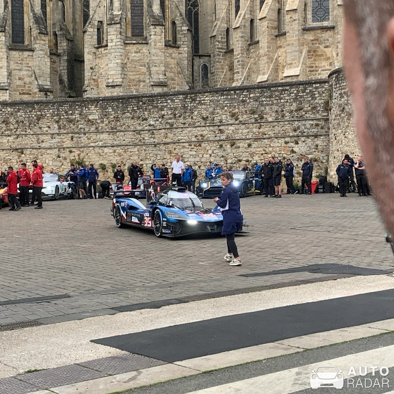 Alpine A424 spotted in Le Mans