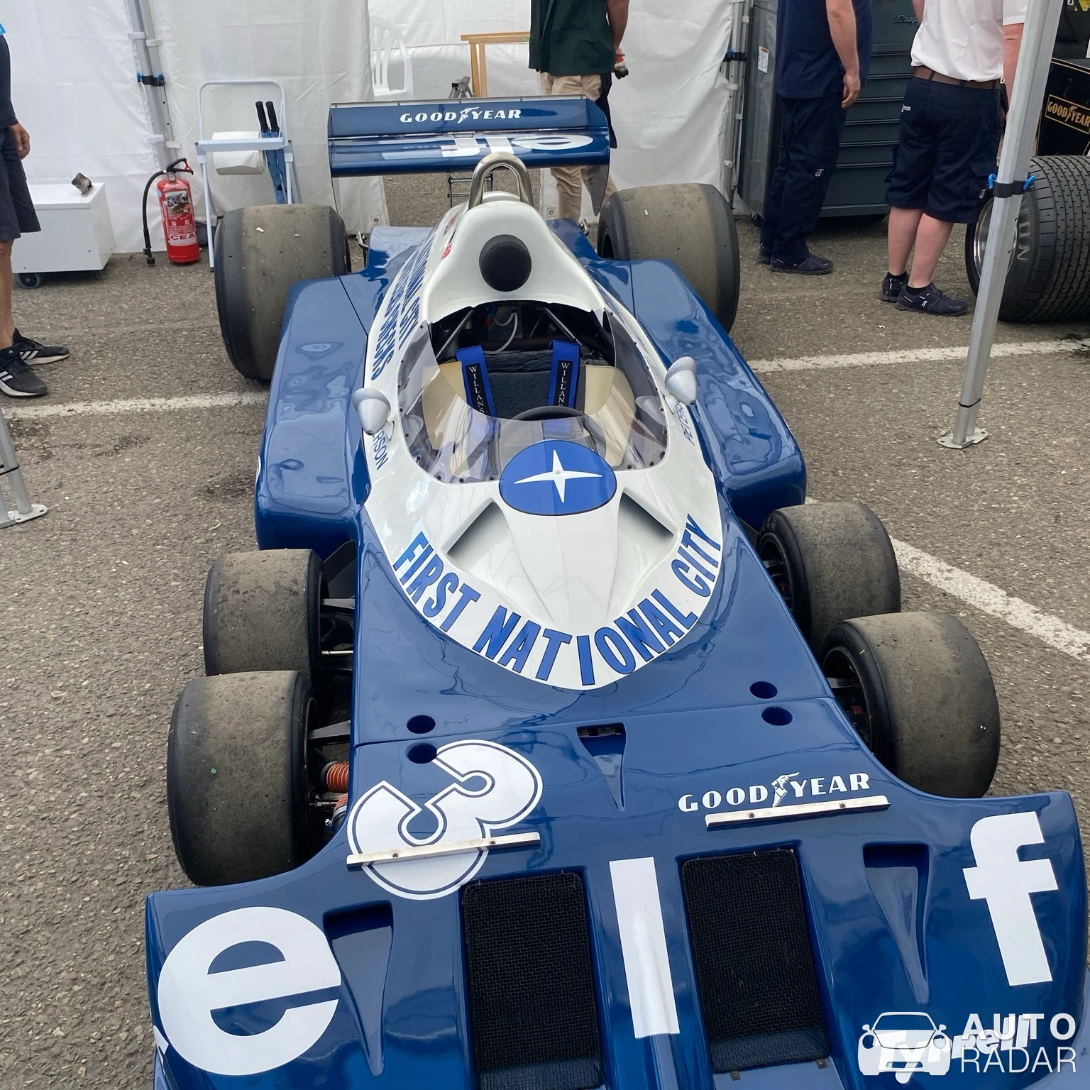 Tyrrell P34 spotted in Imola