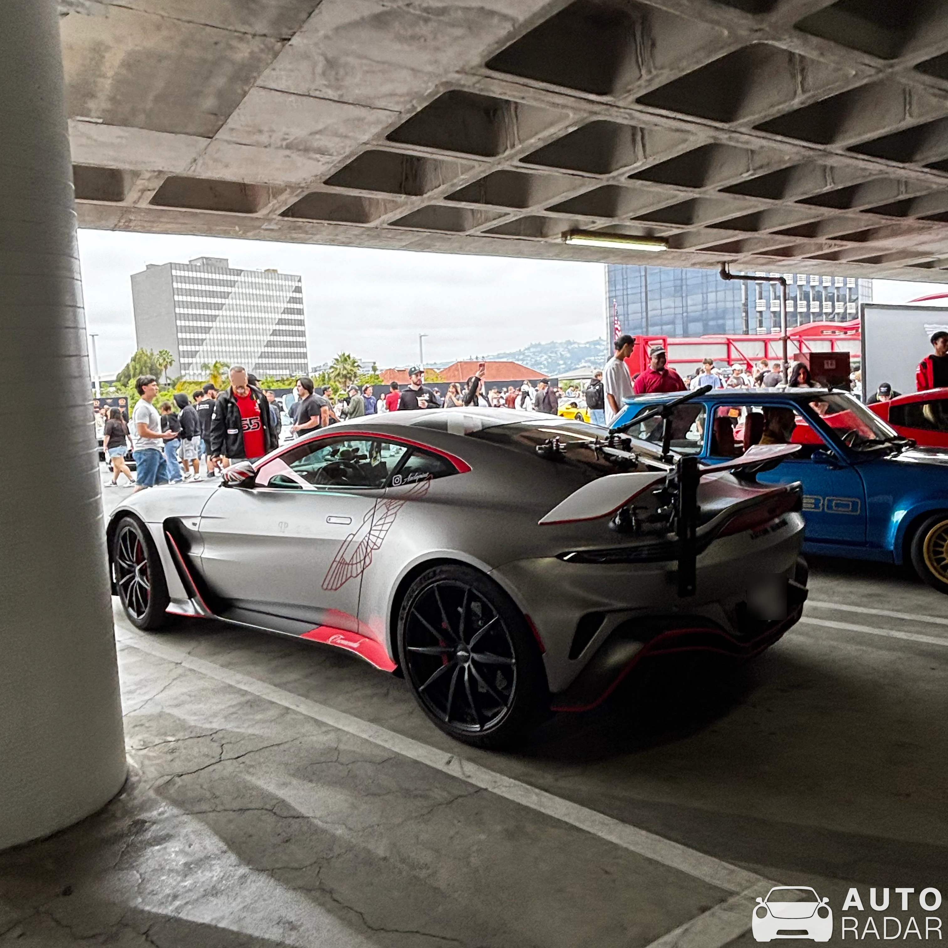 Aston Martin V8 Vantage AMR spotted in Los Angeles