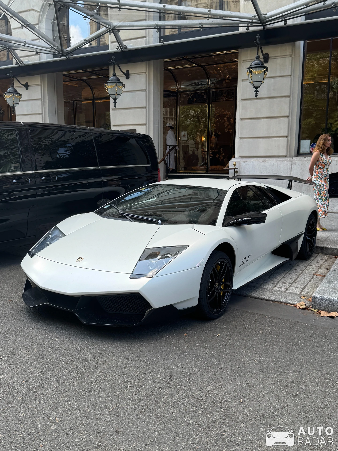 Lamborghini Murciélago LP670-4 SuperVeloce spotted in Paris, France