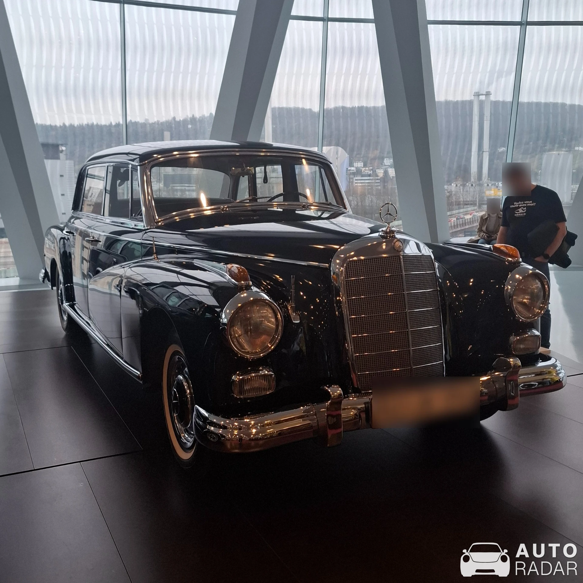 Mercedes-Benz 300 W186 spotted in Stuttgart