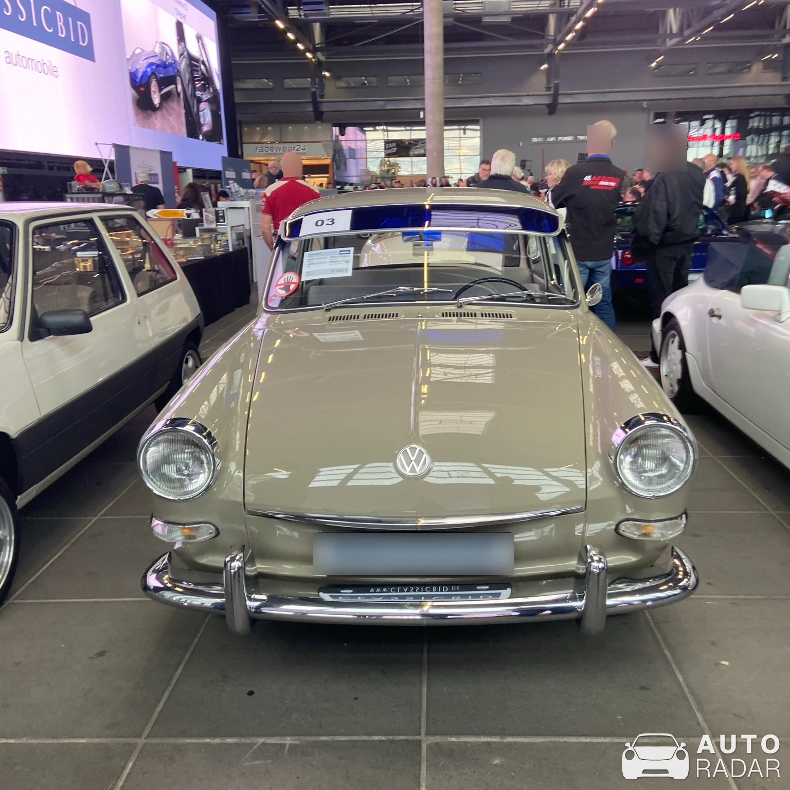 Volkswagen 1500 Notchback spotted in Nürburg
