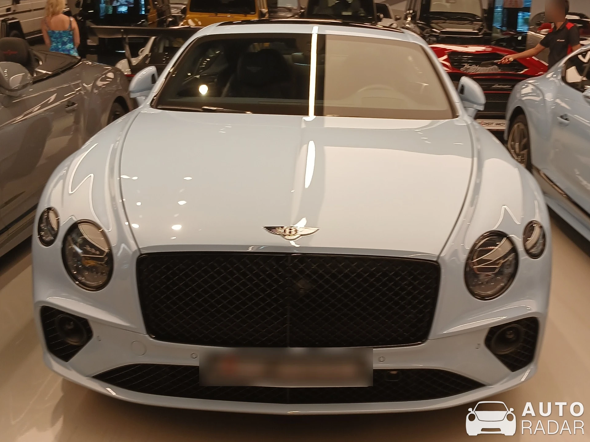 Bentley Continental GT spotted in Dubai, United Arab Emirates