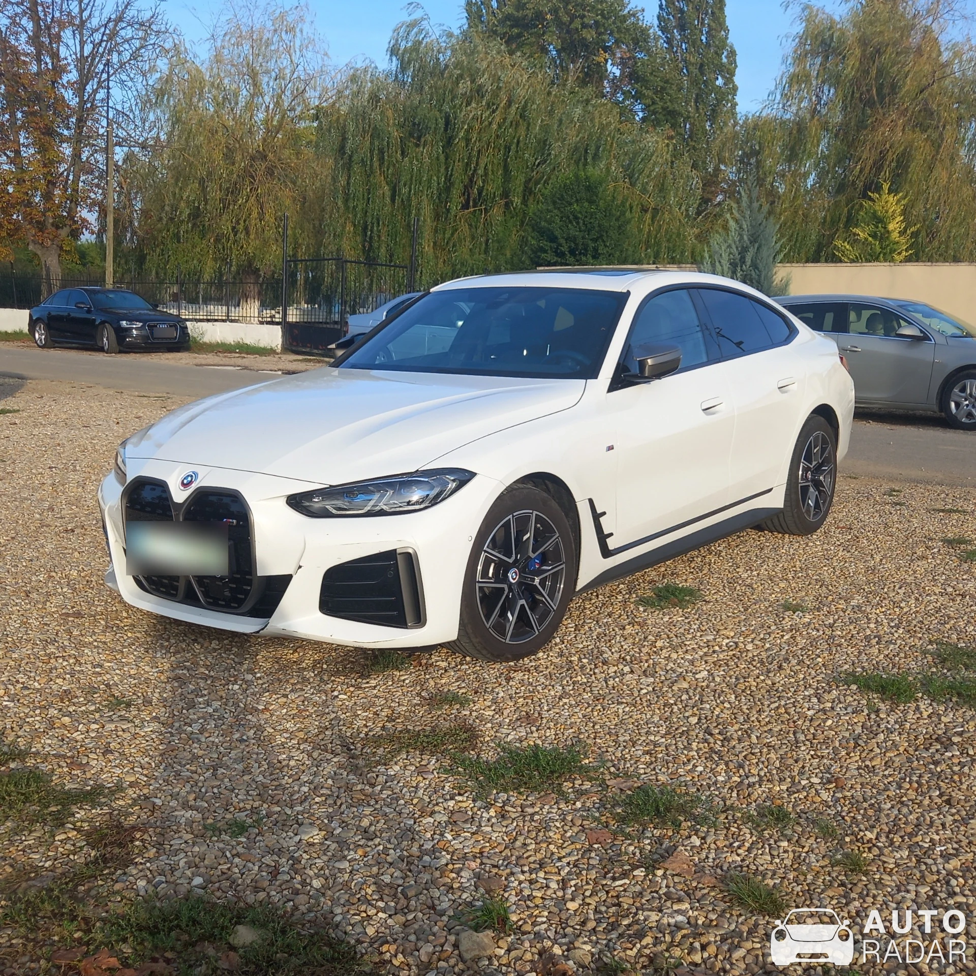 BMW i4 M50 2022 spotted in Tămășeu