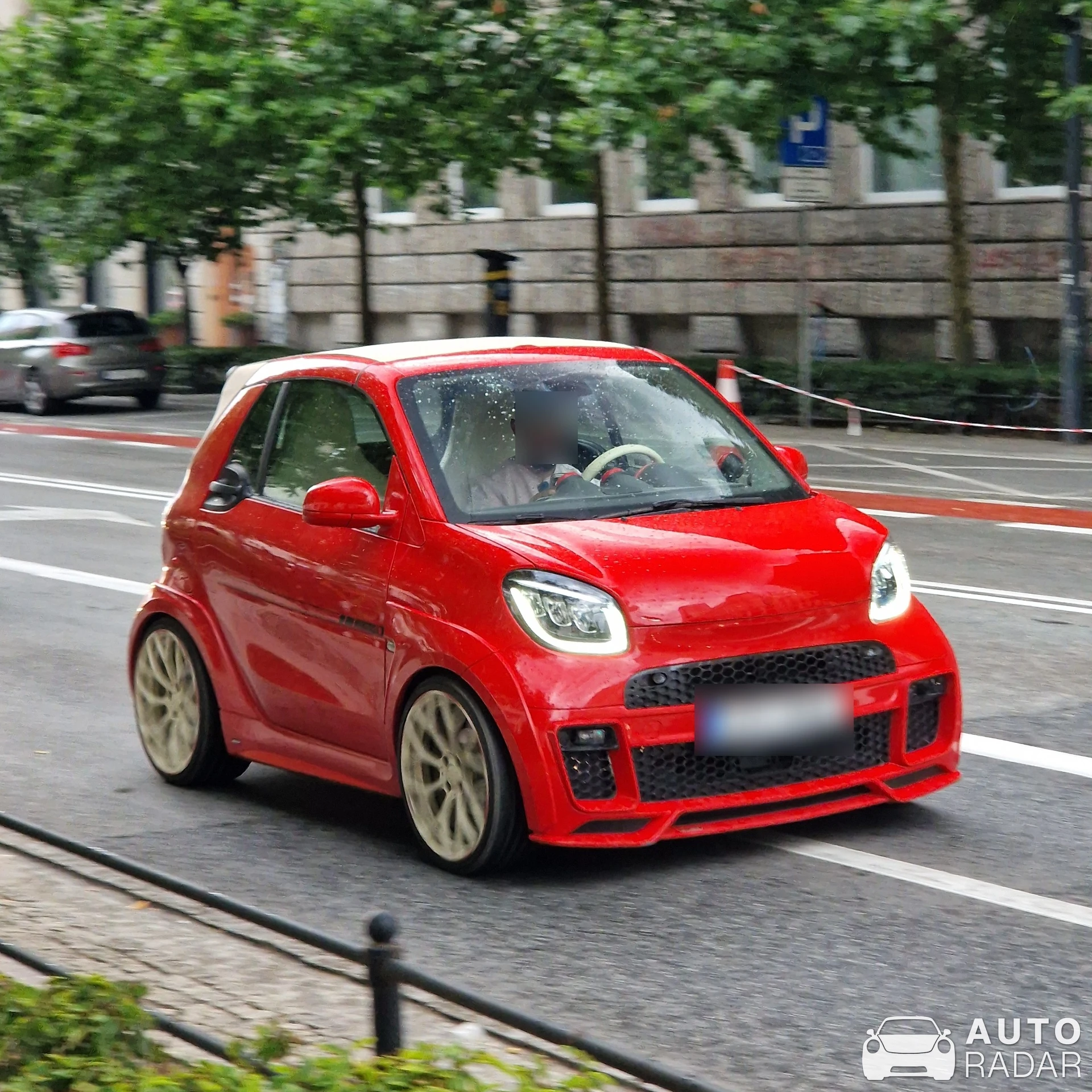 Smart Fortwo Cabrio Brabus Ultimate E spotted in Warszawa