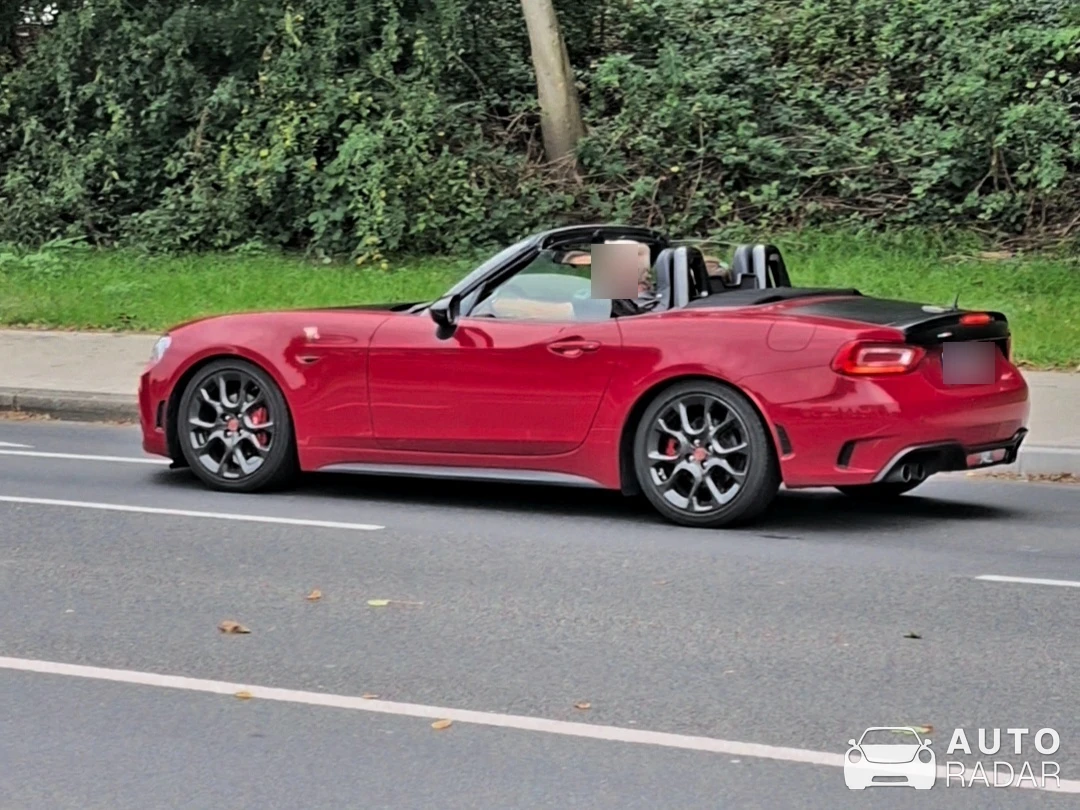 Abarth 124 Spyder spotted in Lingen, Germany