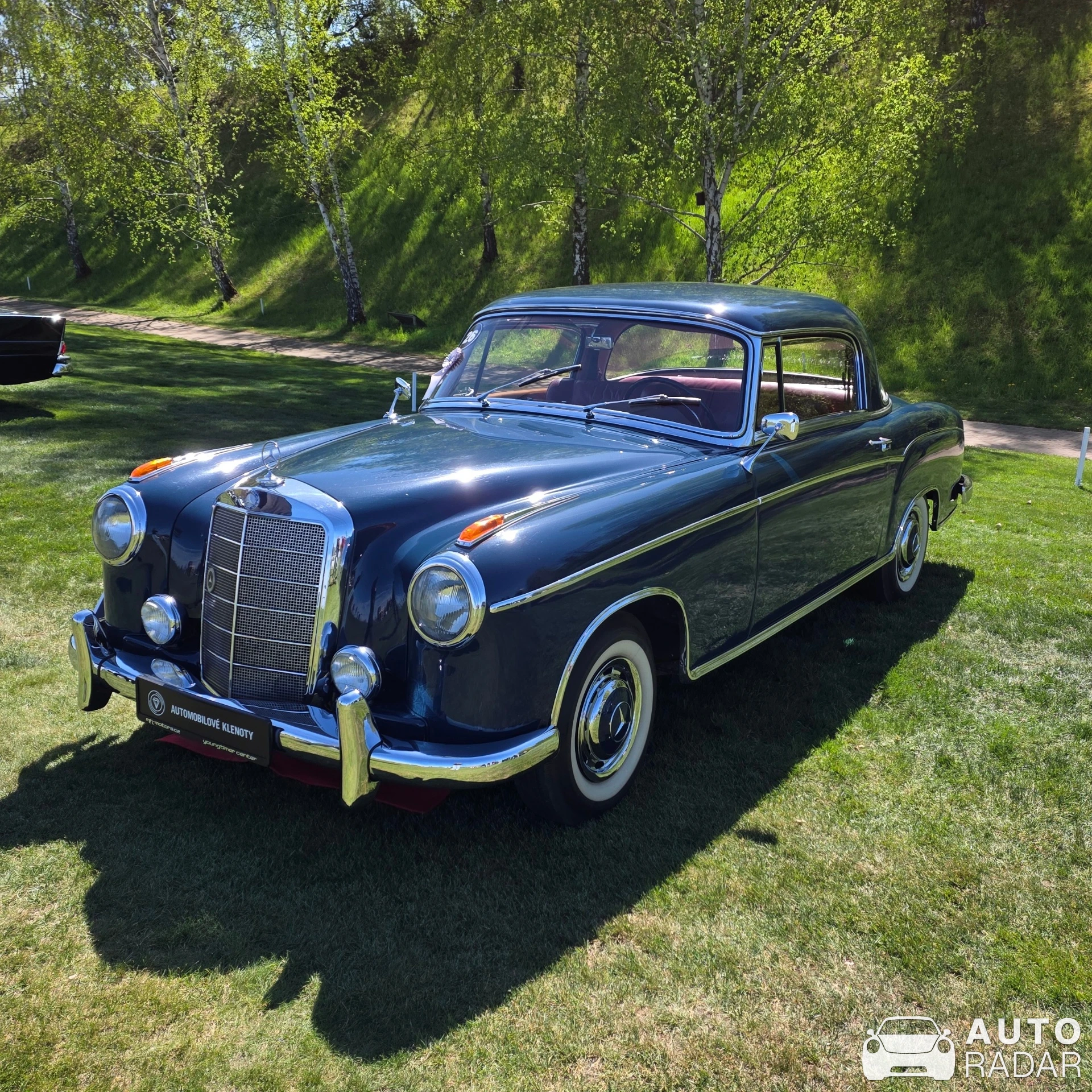 Mercedes-Benz 220 spotted in Praha