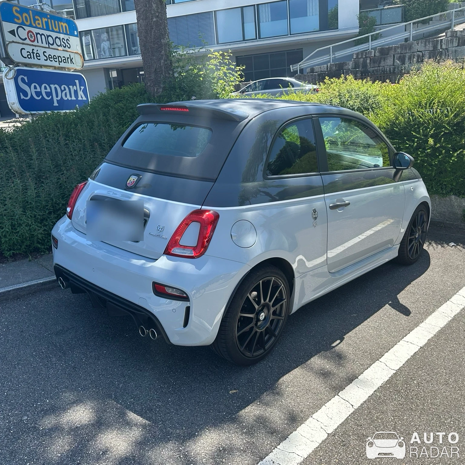 Abarth 595C Competizione 70th Anniversary Edition spotted in Altendorf