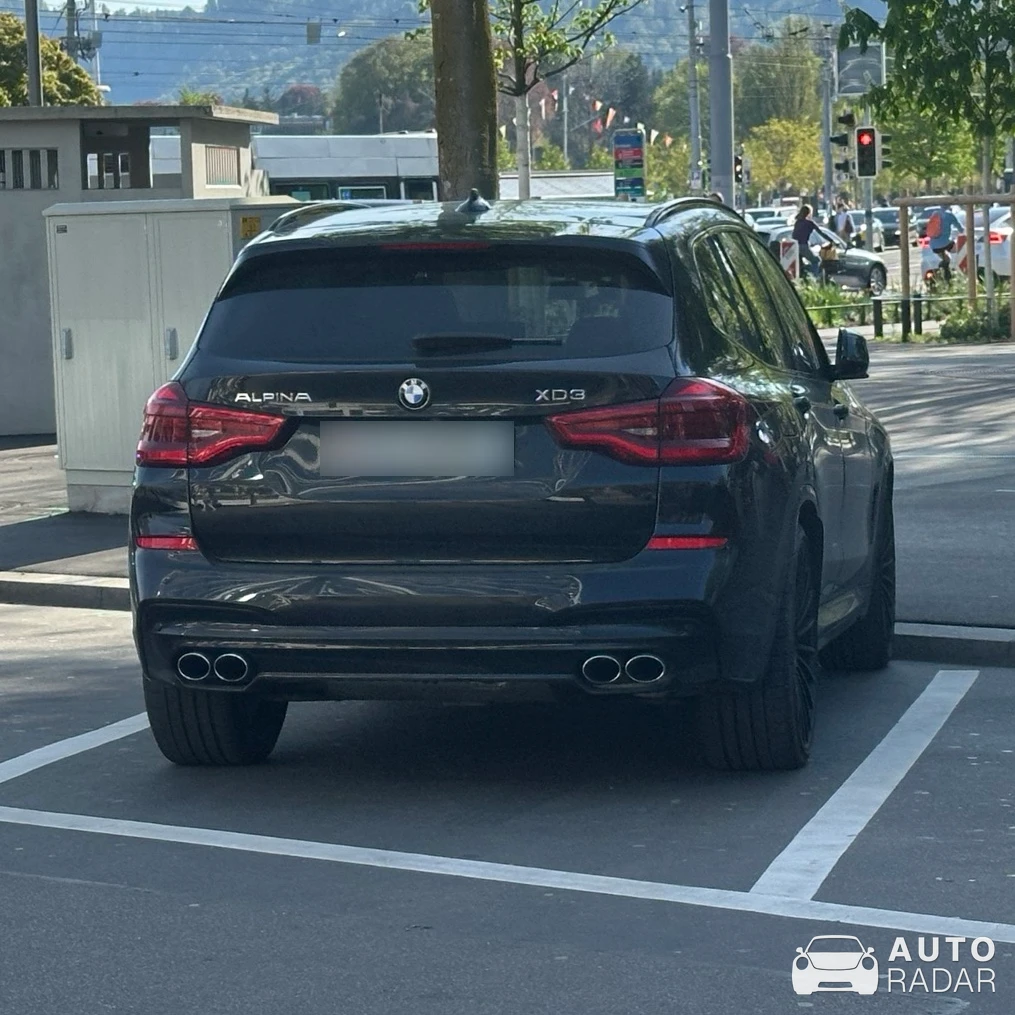 Alpina XD3 BiTurbo spotted in Zürich