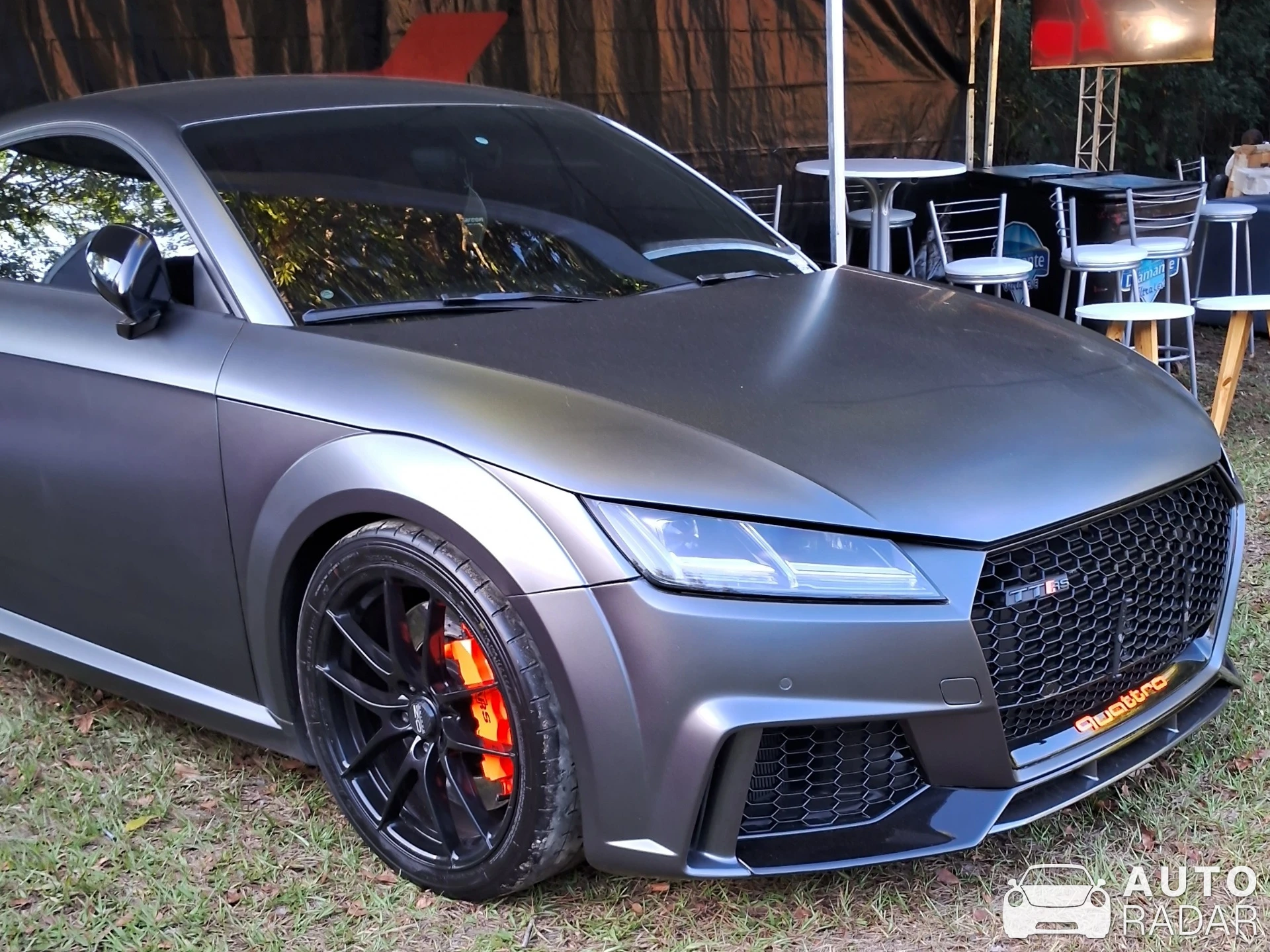 Audi TT-RS 8S spotted in Aldeia dos Camarás, Brazil