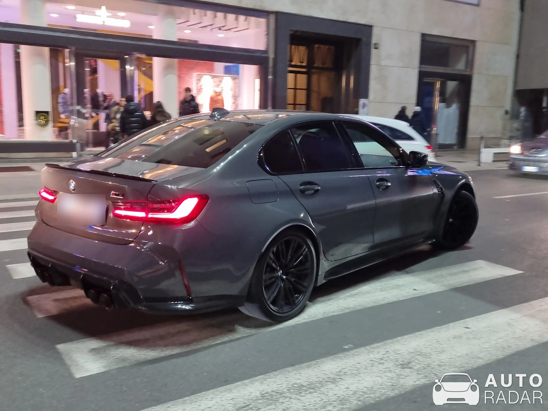 BMW M3 G80 Sedan Competition spotted in Milano, Italia