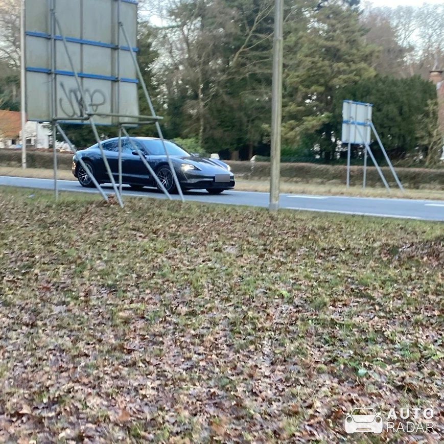 Porsche Taycan spotted in Den Dolder, Nederland
