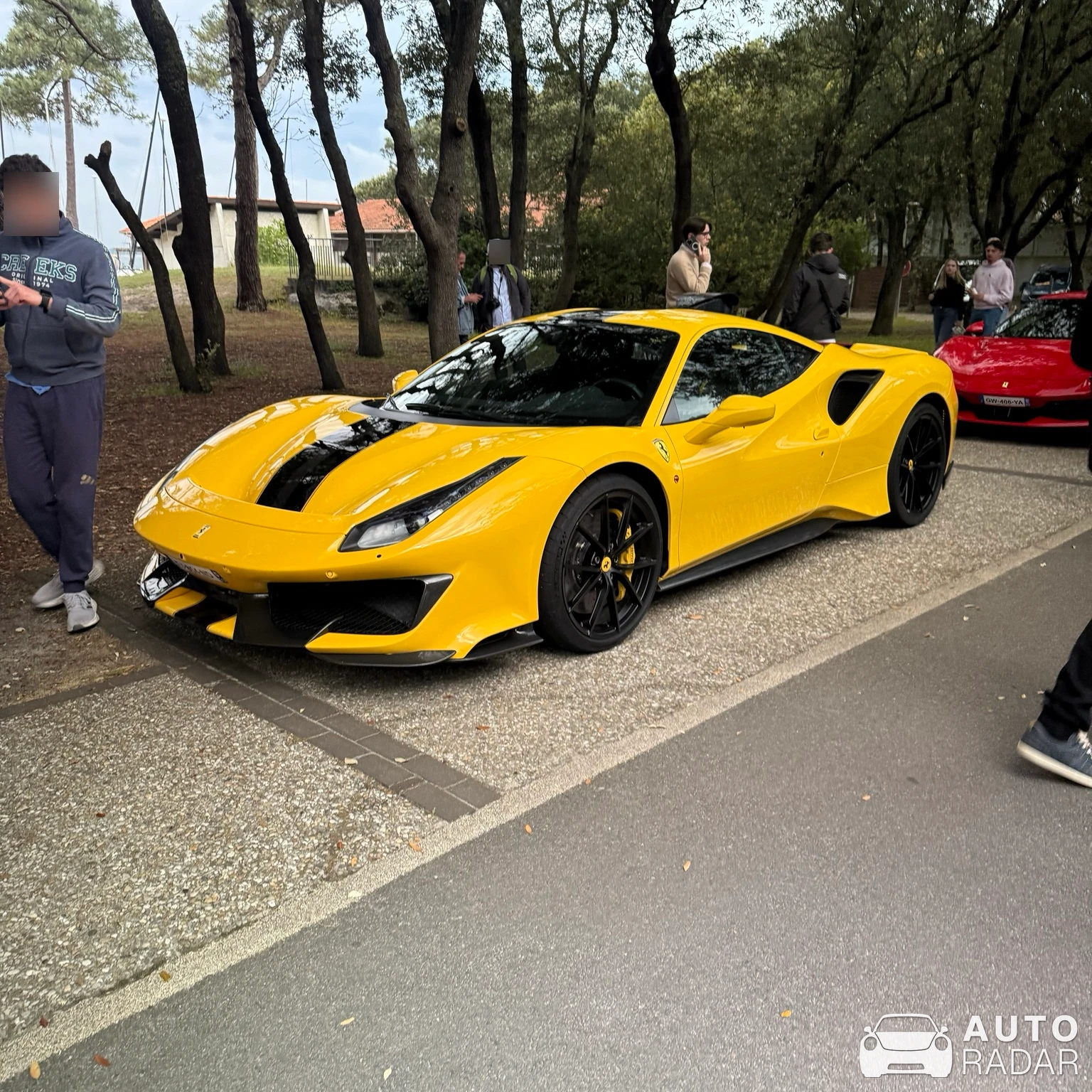 Ferrari 488 Pista spotted in La Teste-de-Buch, France