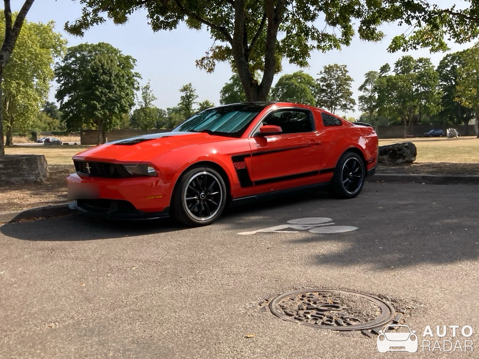 Ford Mustang Boss 302 spotted in Bourg-en-Bresse