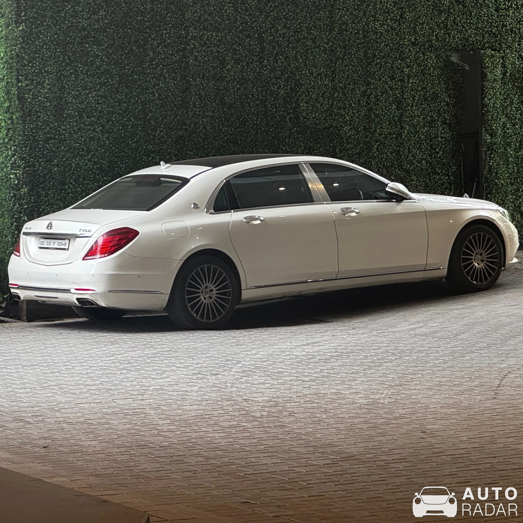 Mercedes-Maybach S 500 spotted in Mumbai, India