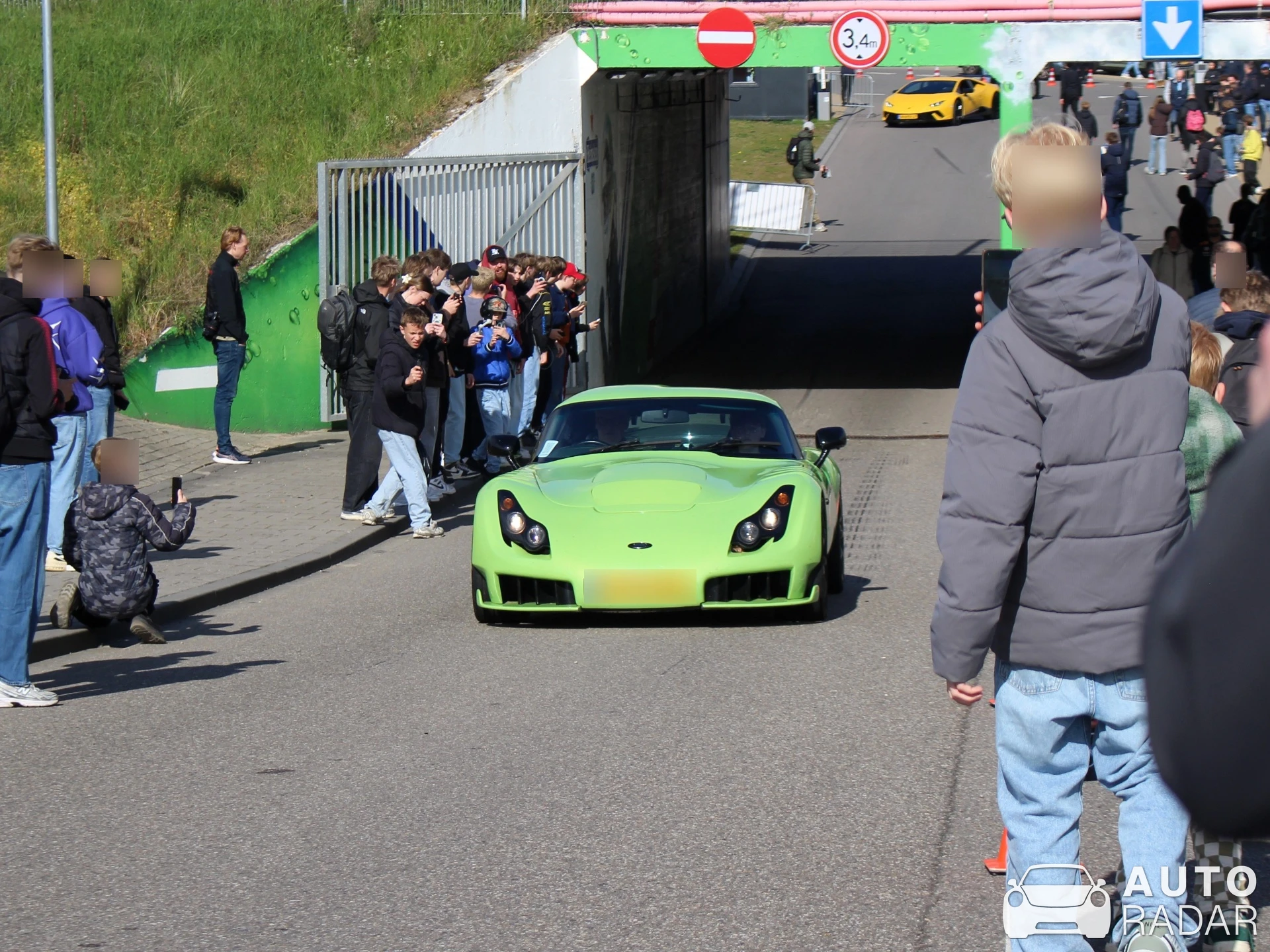 TVR Sagaris spotted in Zandvoort