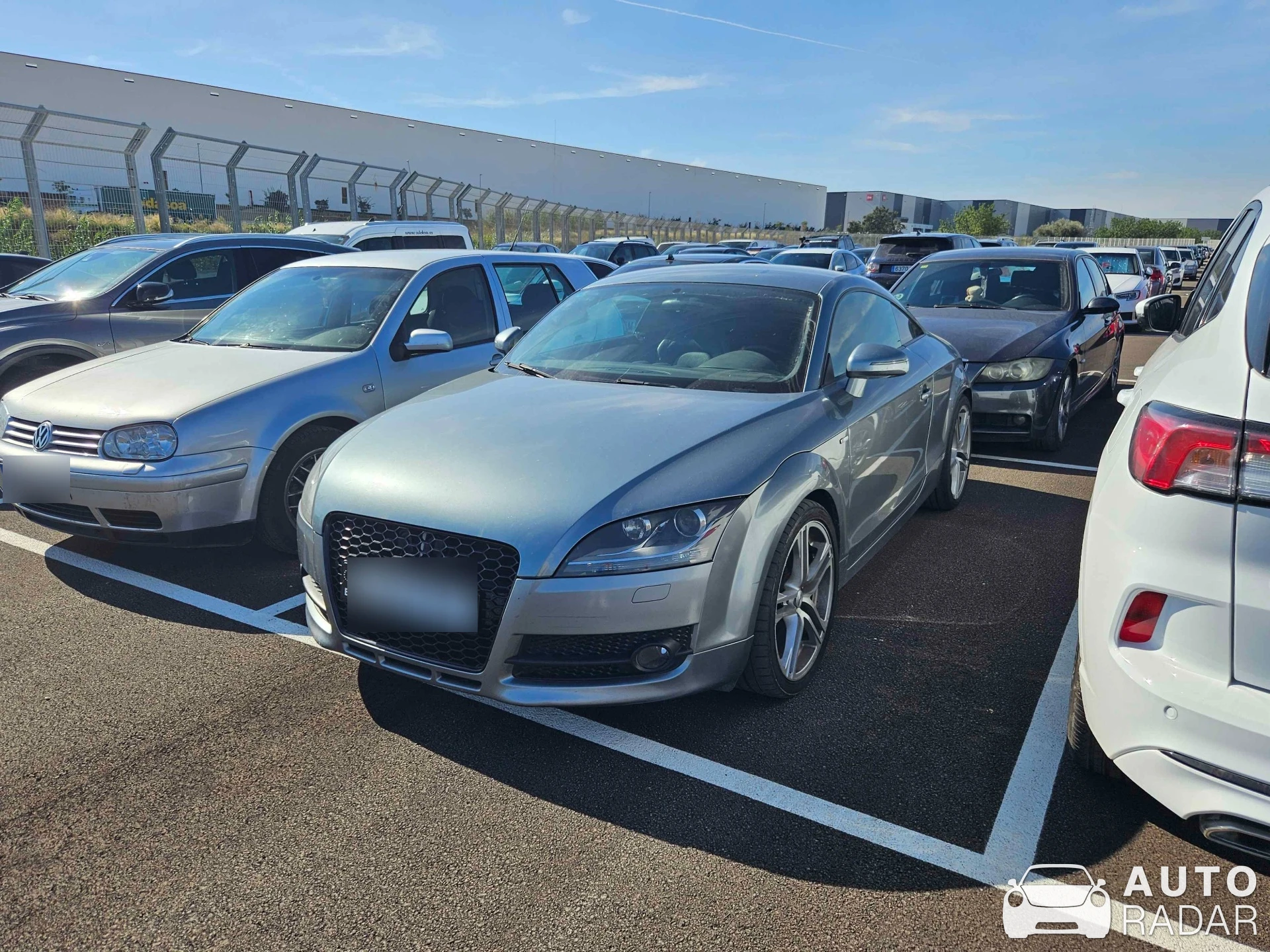 Audi TT 8J spotted in Cheste