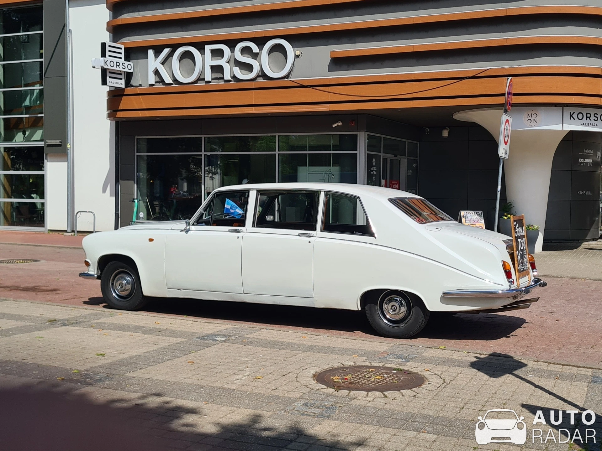 Daimler DS spotted in Jūrmala